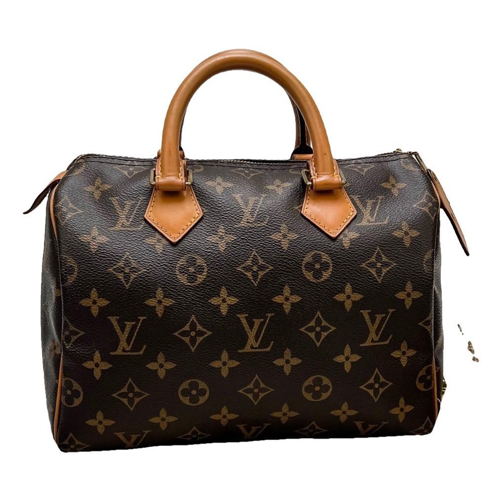Speedy leather handbag