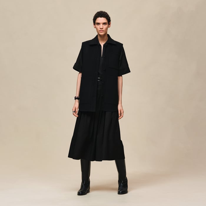 Noir Overshirt Vest