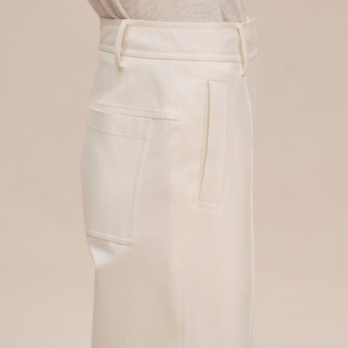 Blanc Naturel Cropped Pants