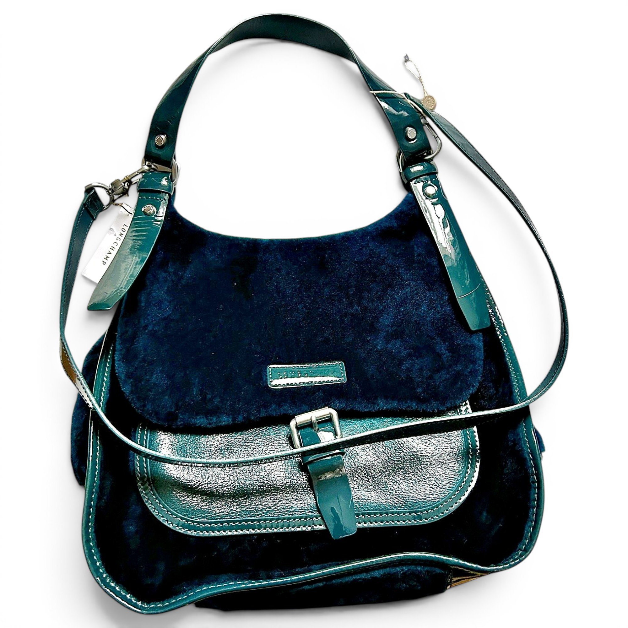 Balzane velvet handbag