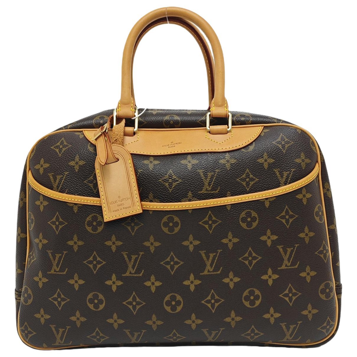 Deauville leather handbag