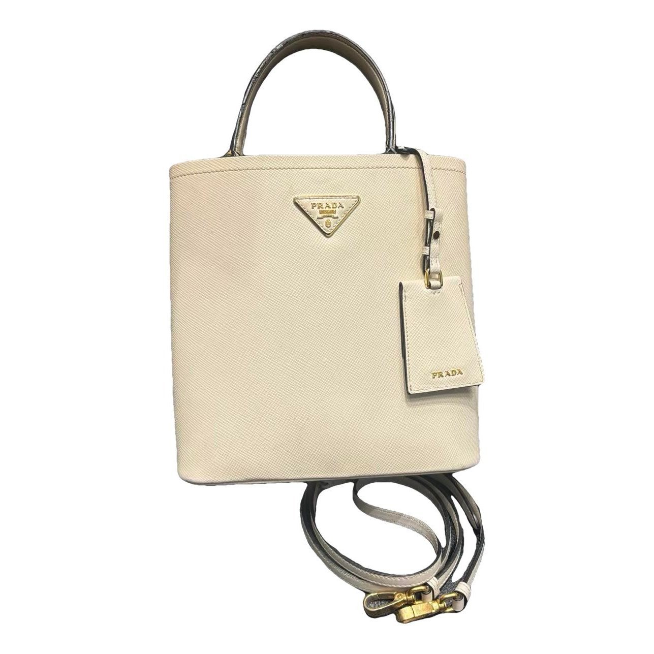 Panier leather handbag