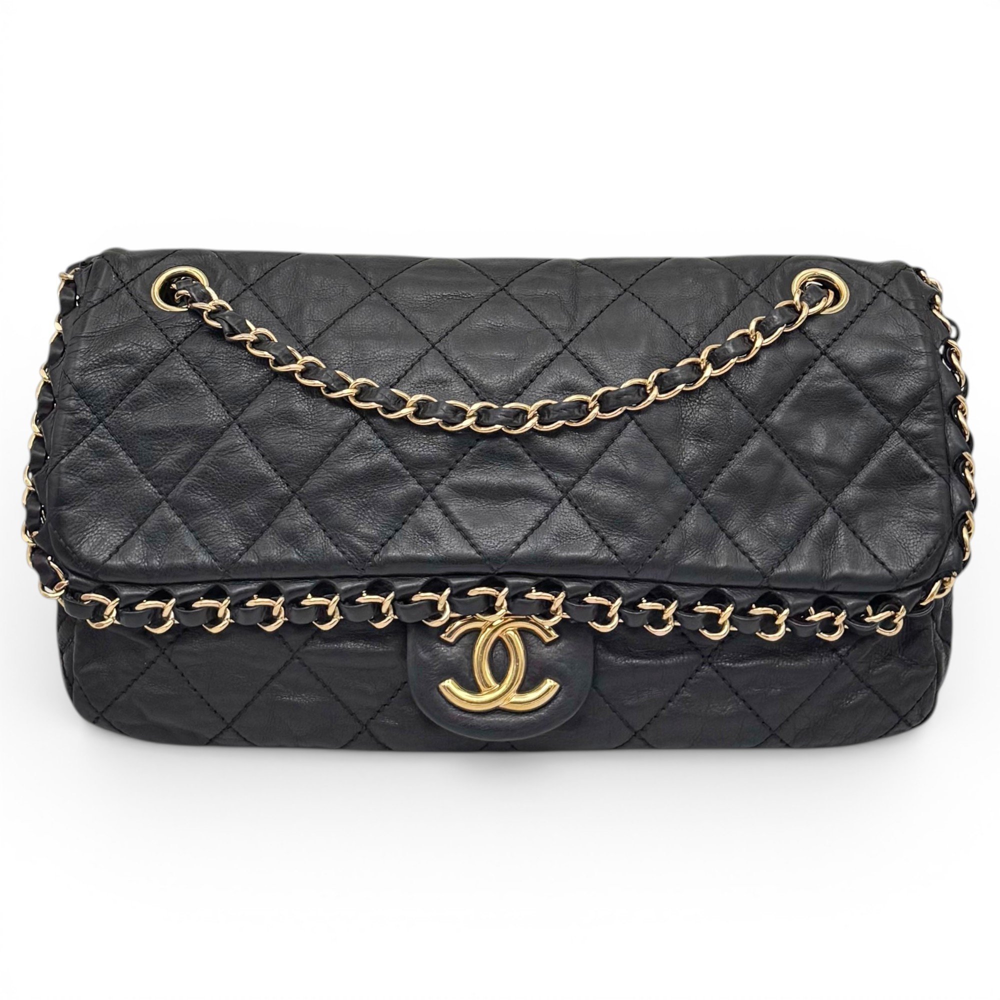 Pony-style calfskin handbag