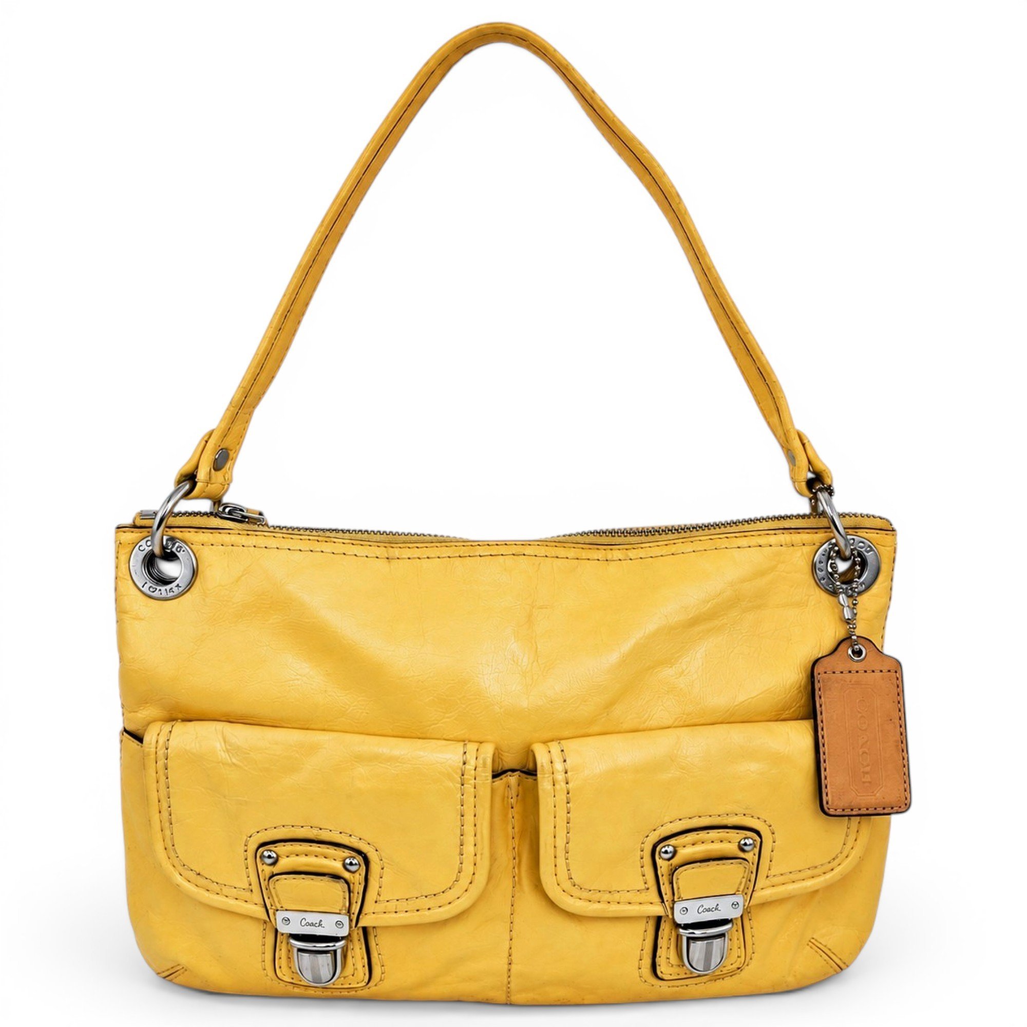 Leather handbag