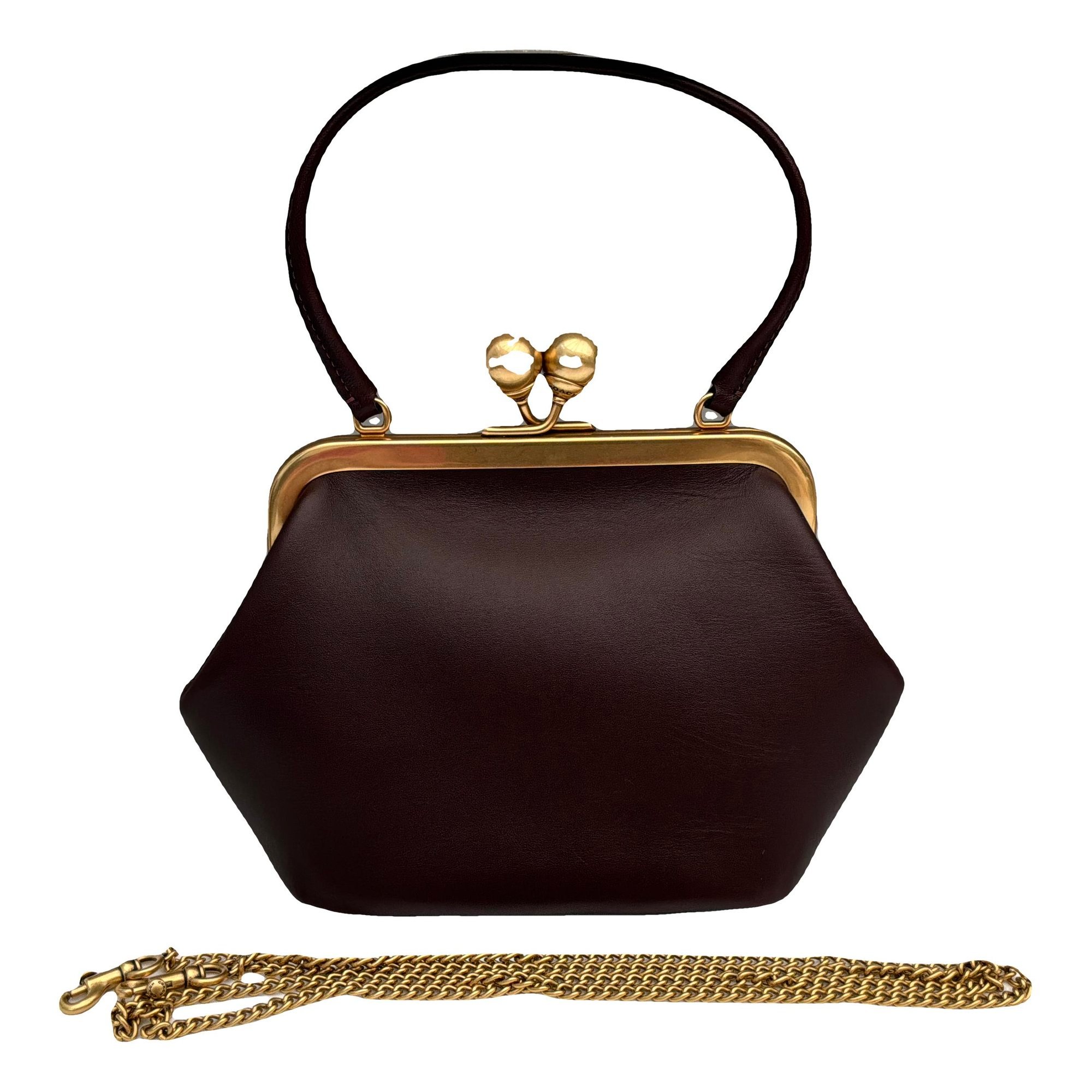Leather handbag