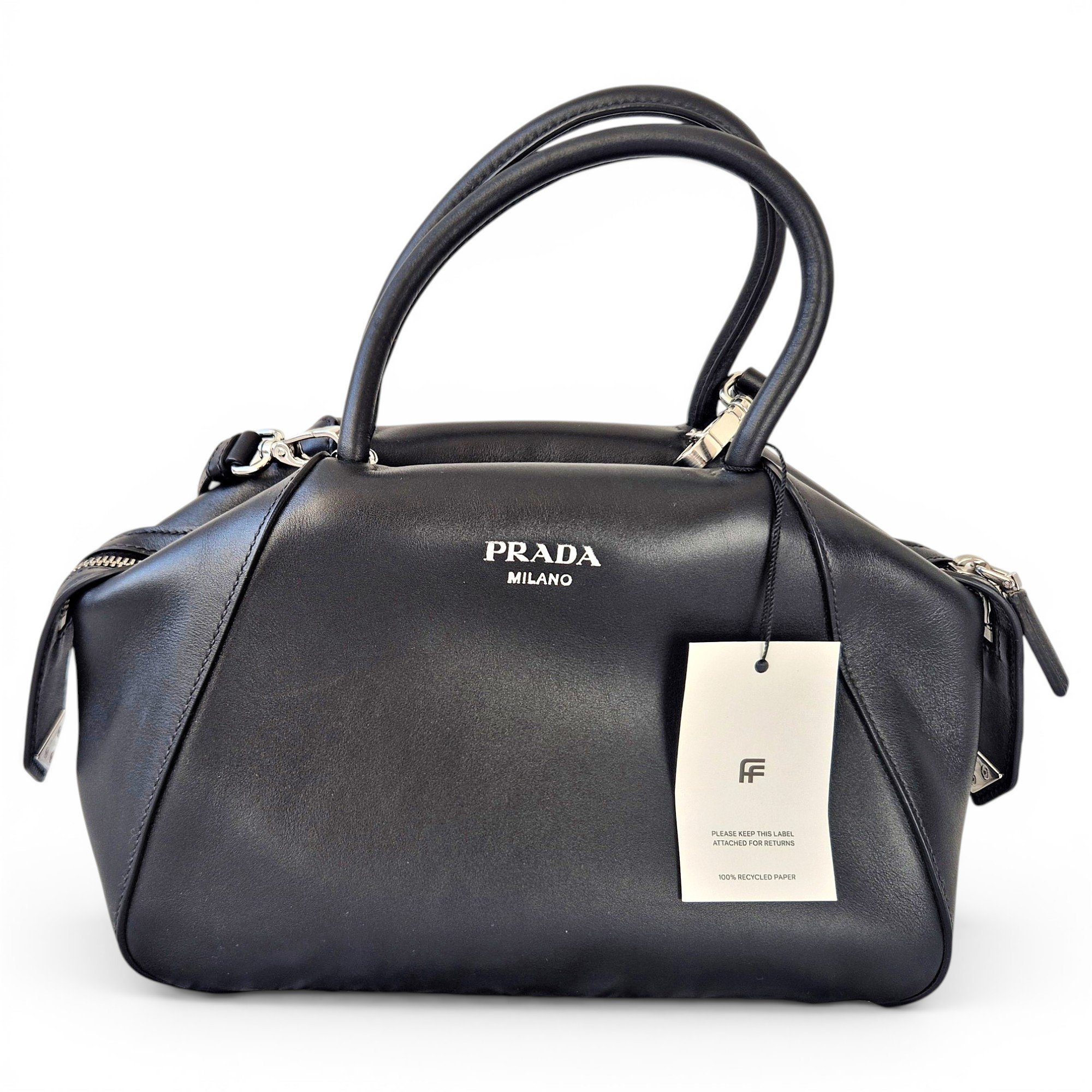 Supernova leather crossbody bag