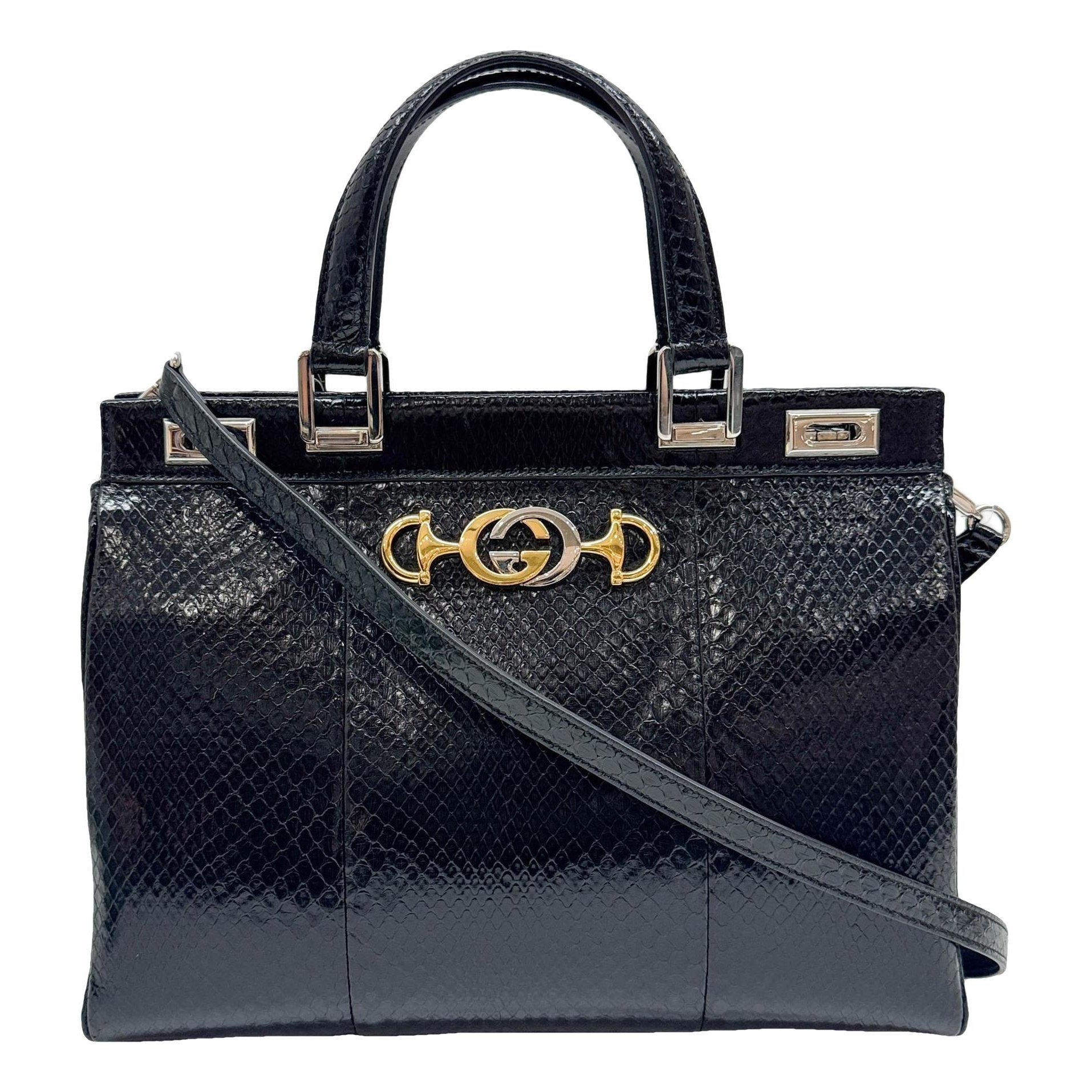 Zumi leather handbag