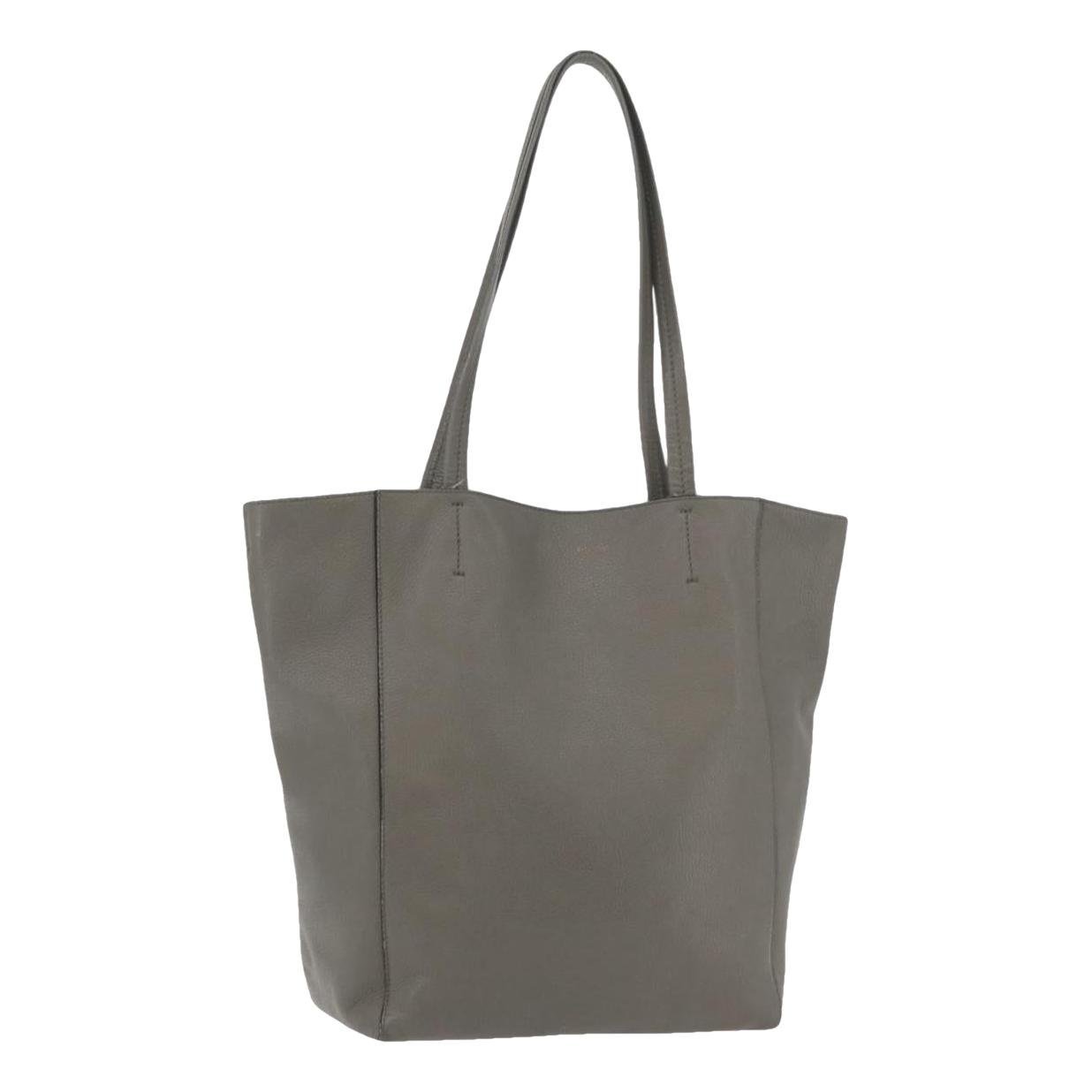 Cabas Phantom leather tote