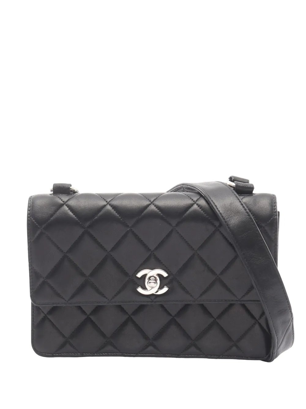 1996-1997 Quilted Lambskin Daily Zippy Flap crossbody bag