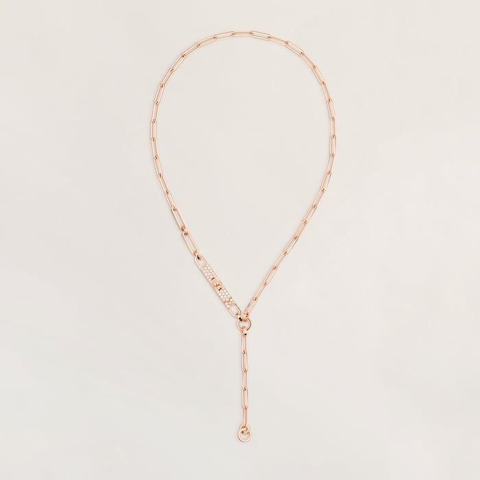 Sans Coloris Kelly Chaine Lariat Necklace, Small Model