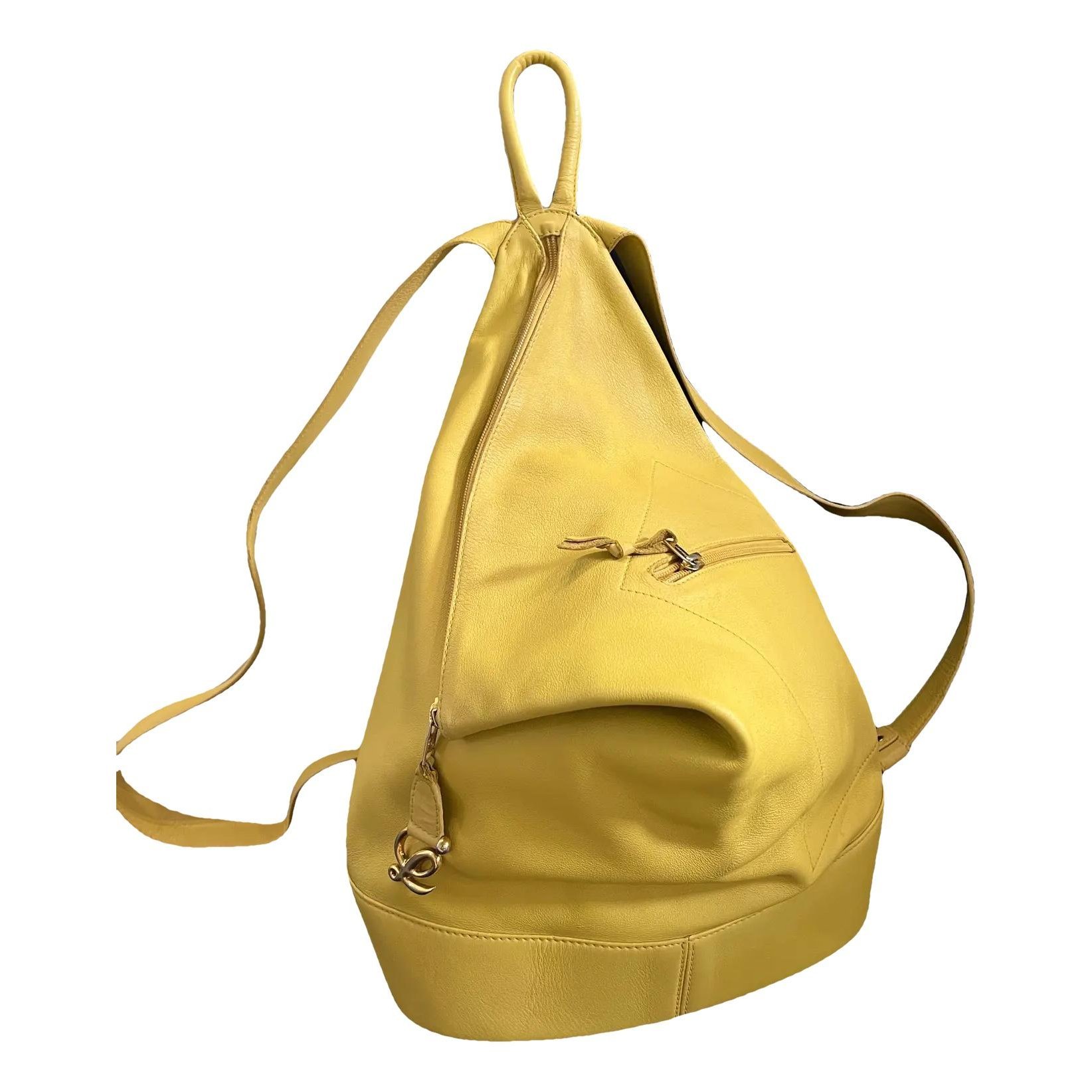 Anton leather backpack