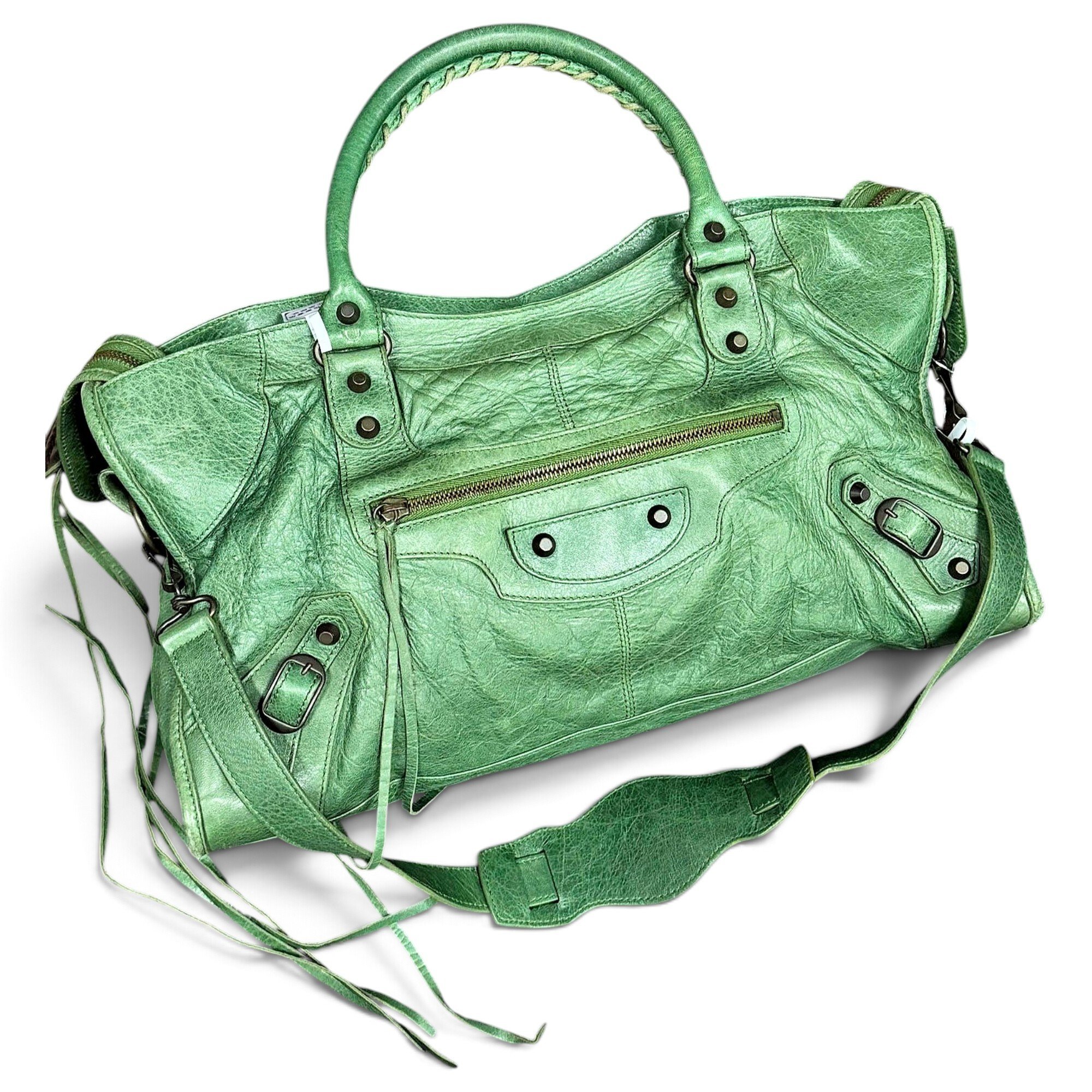 Balenciaga City leather handbag