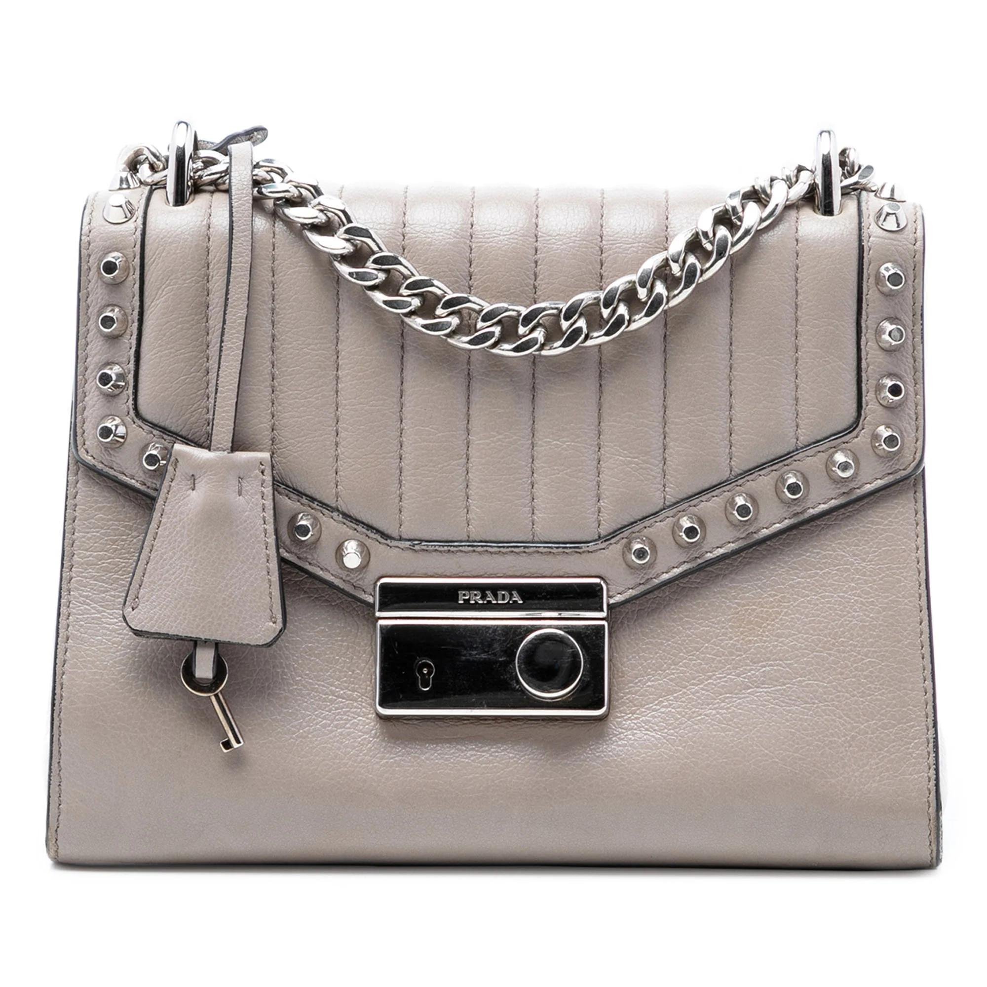 Sound leather crossbody bag