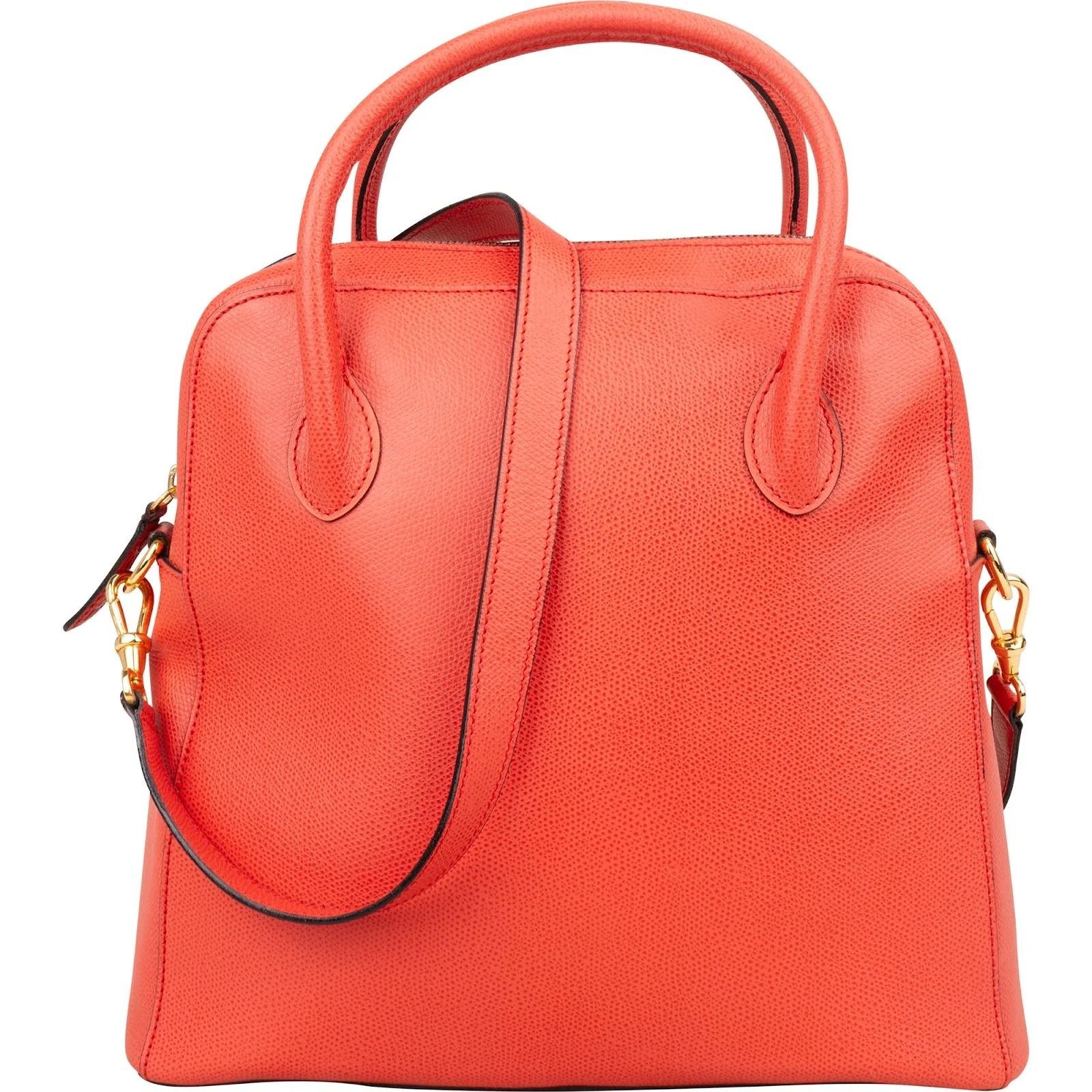 Triomphe leather handbag