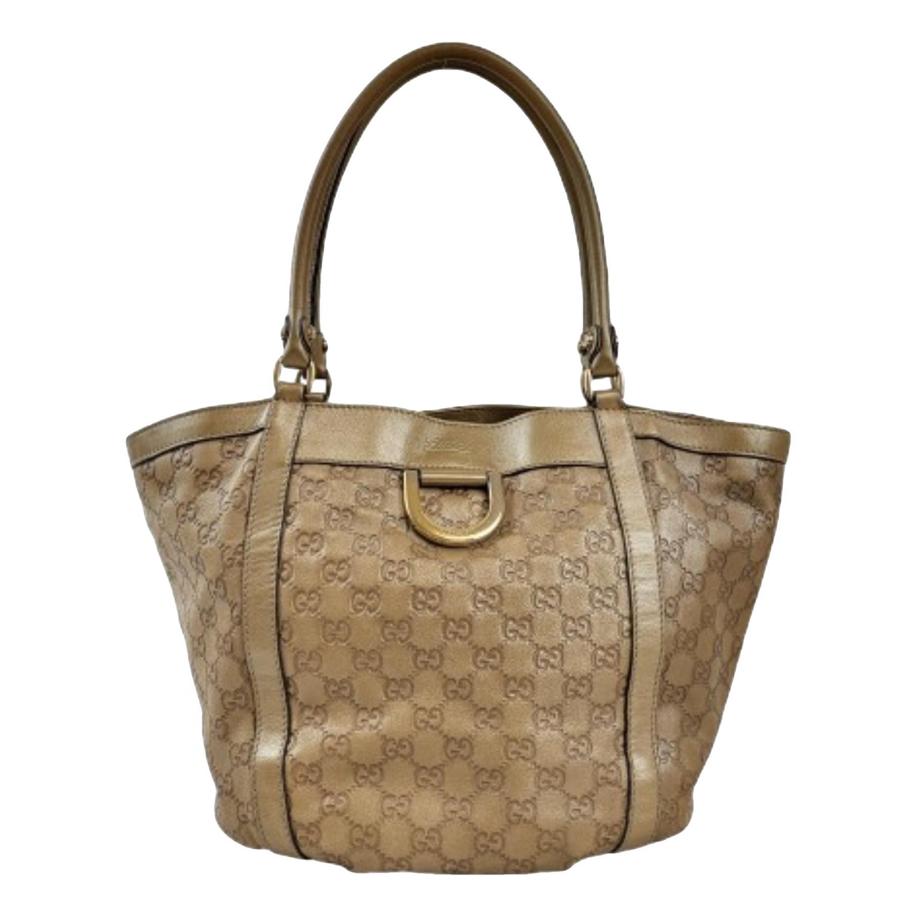 Leather tote