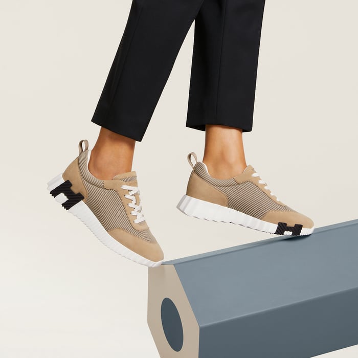 Beige Camel Bouncing Sneaker