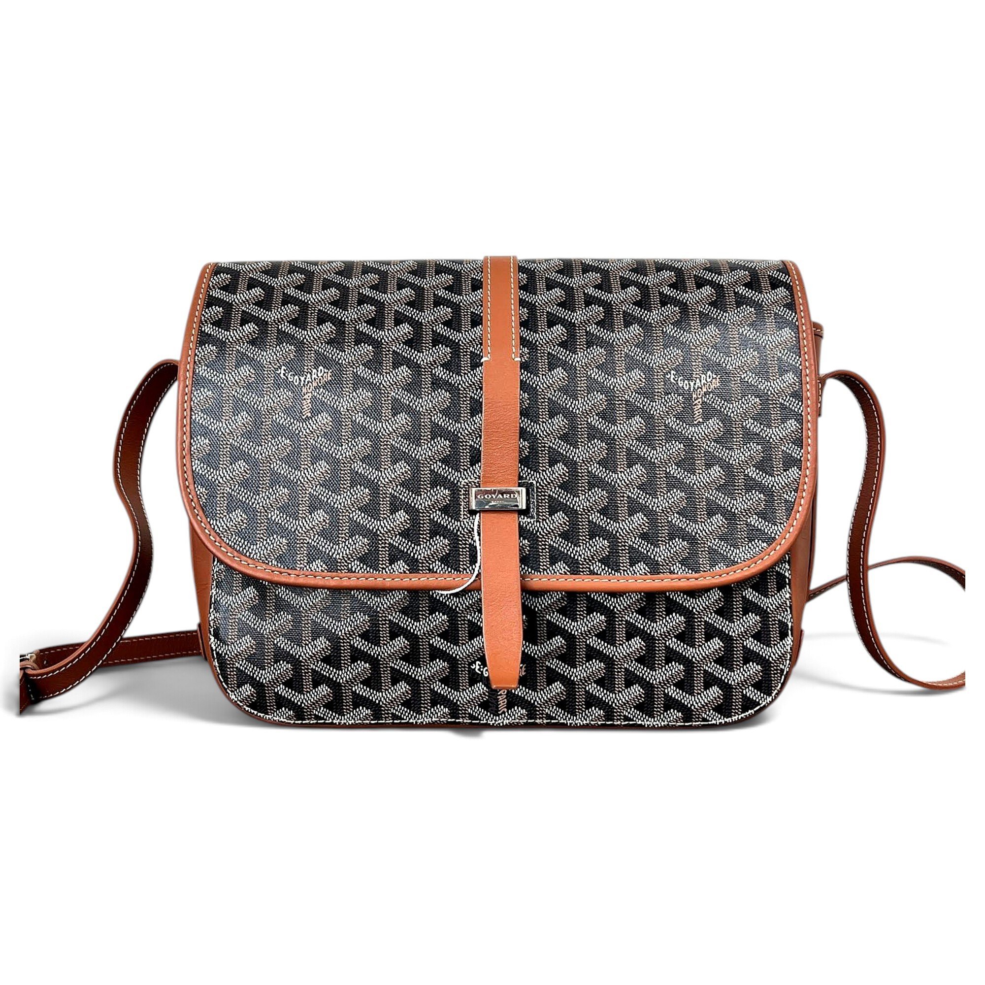 Goyard Belvedère cloth handbag