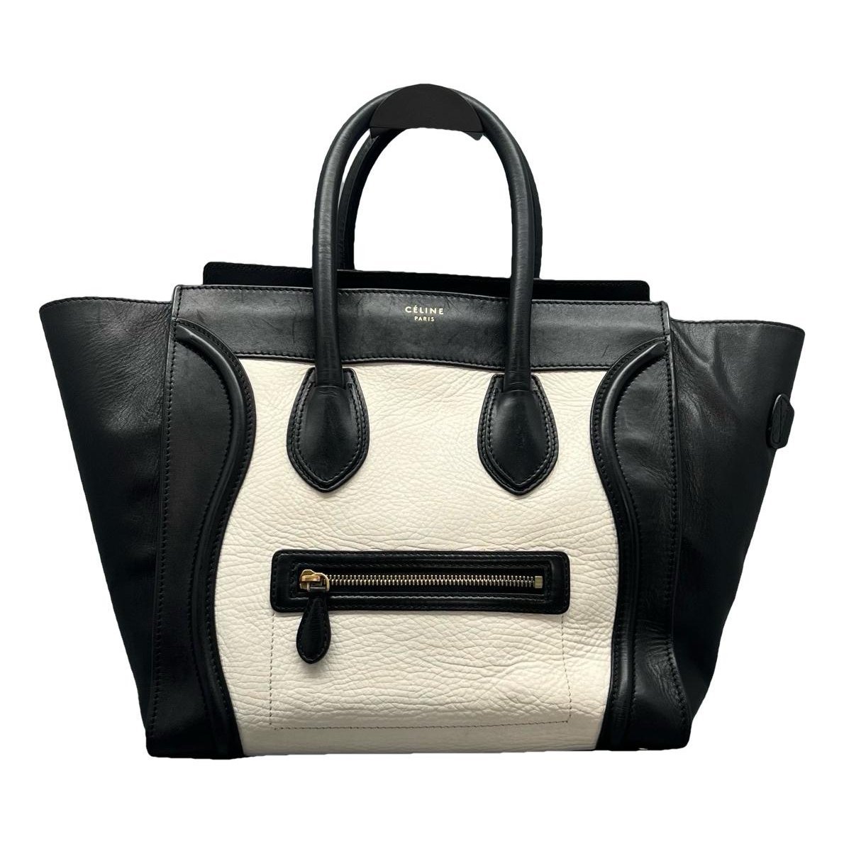 Luggage leather handbag