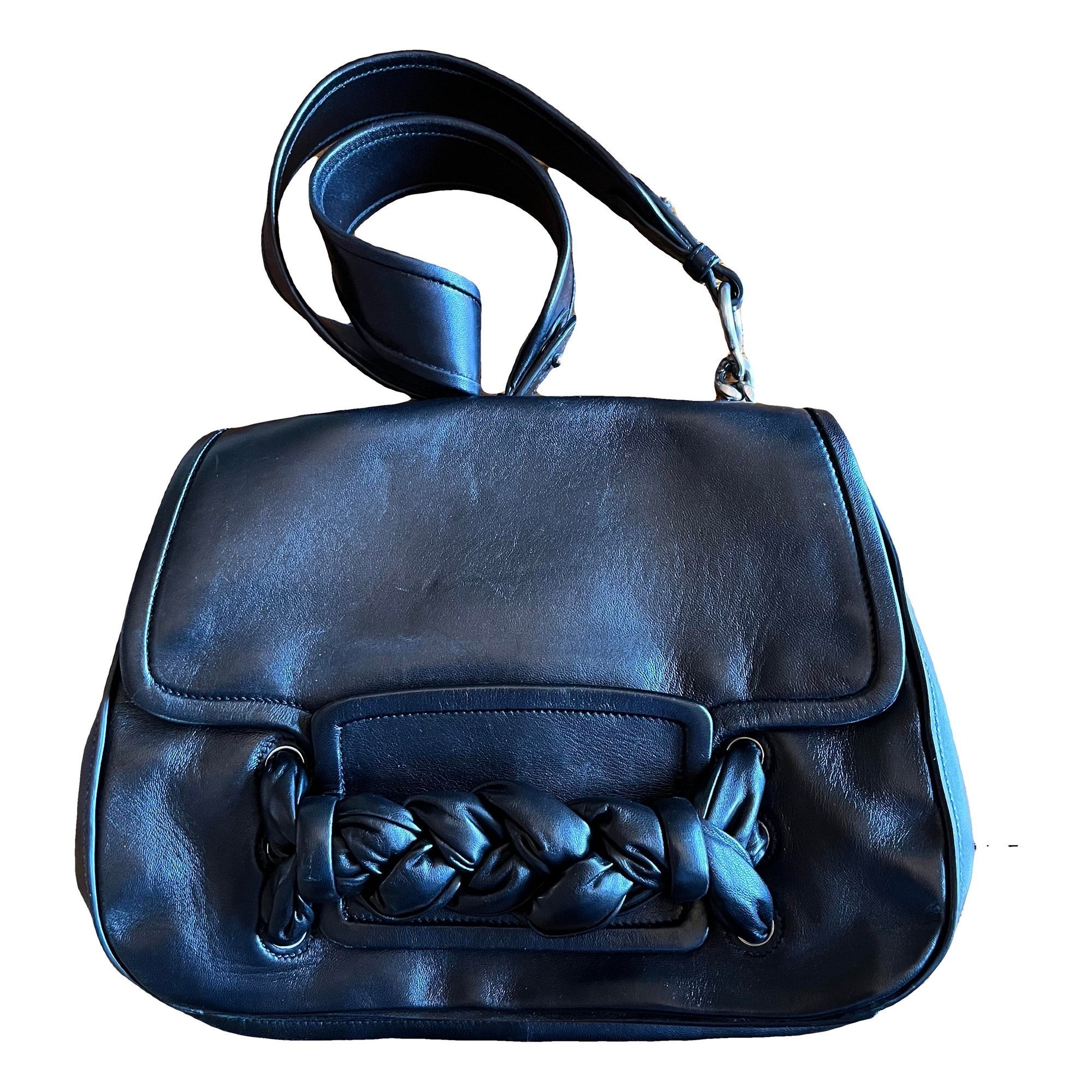 Leather handbag
