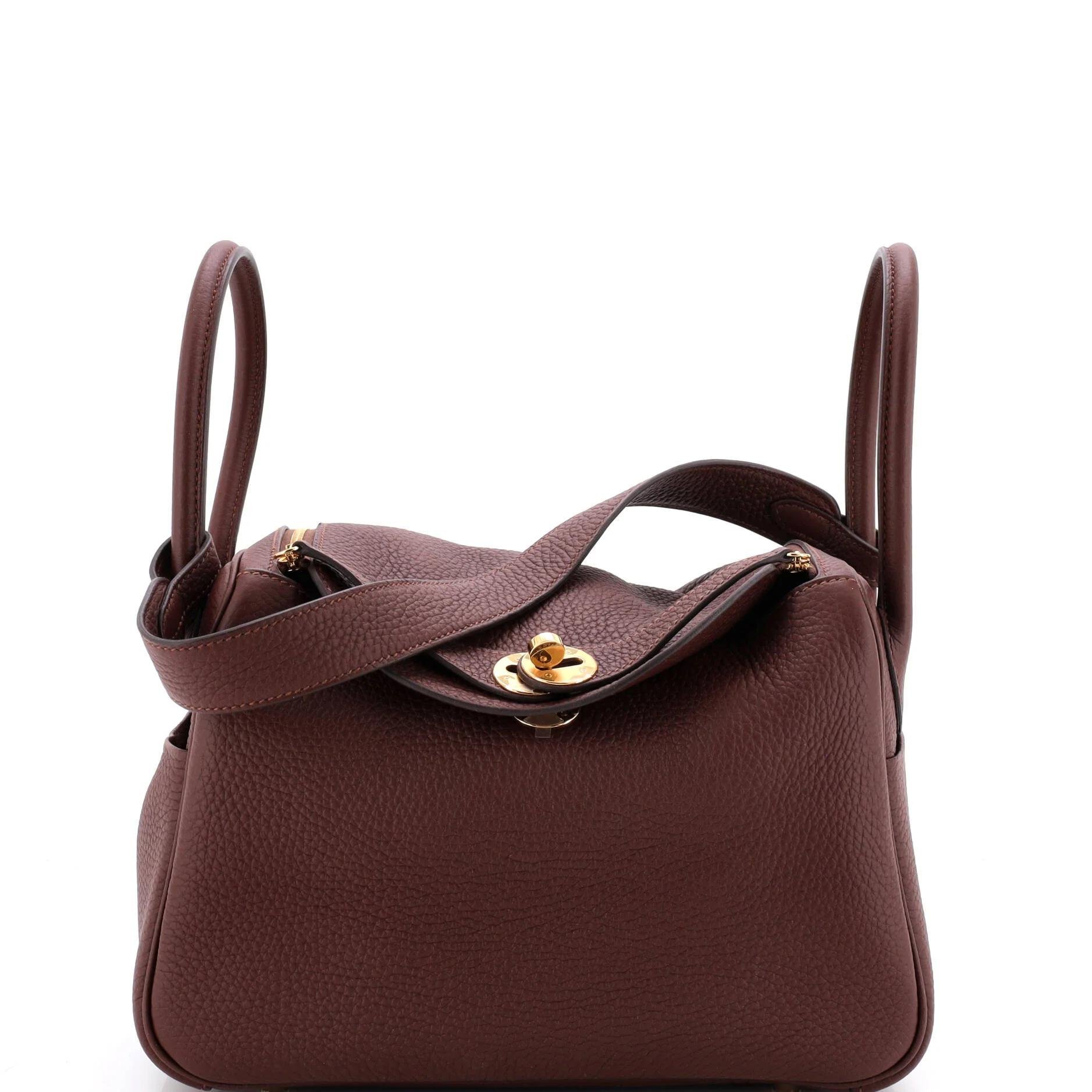 Lindy leather handbag