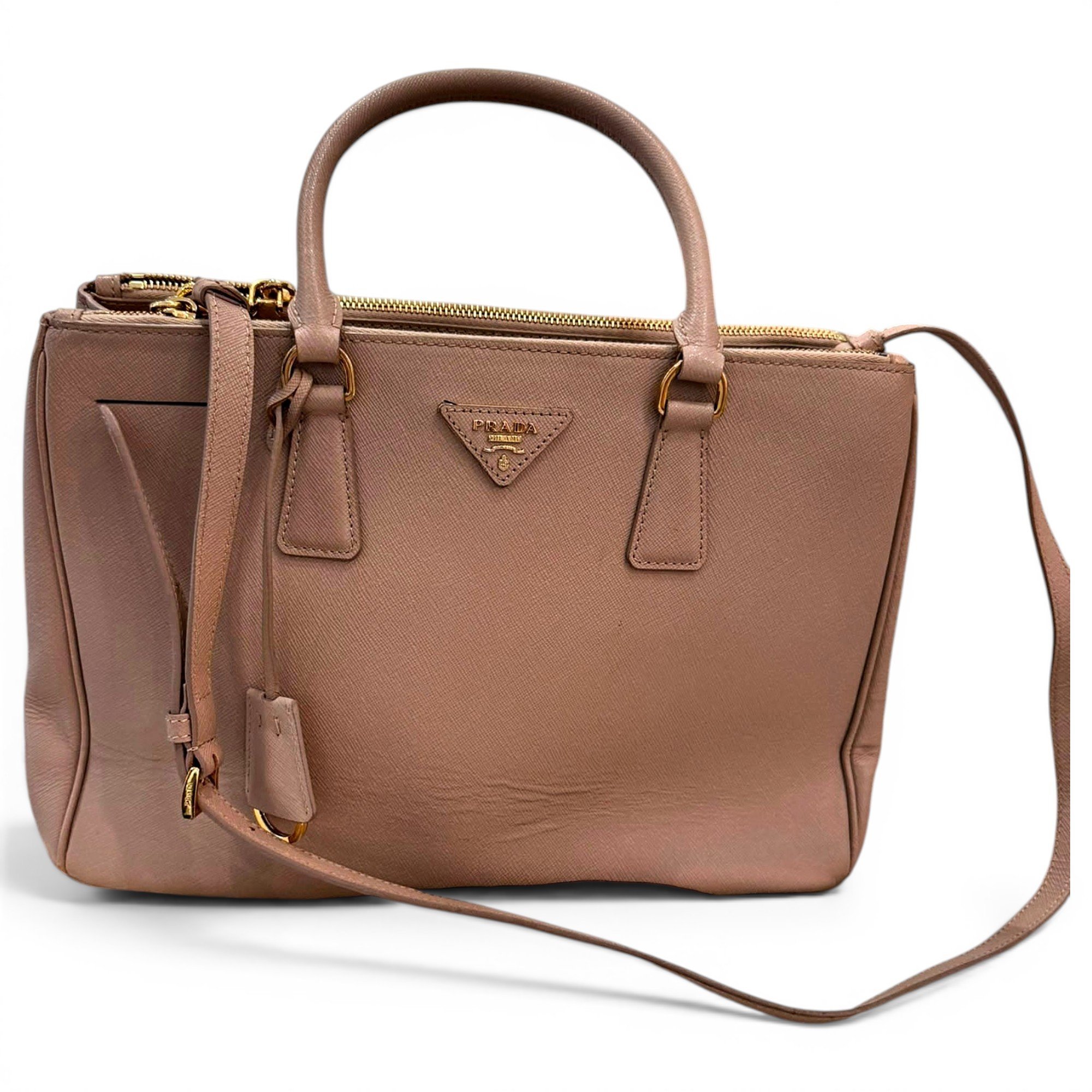Galleria leather handbag