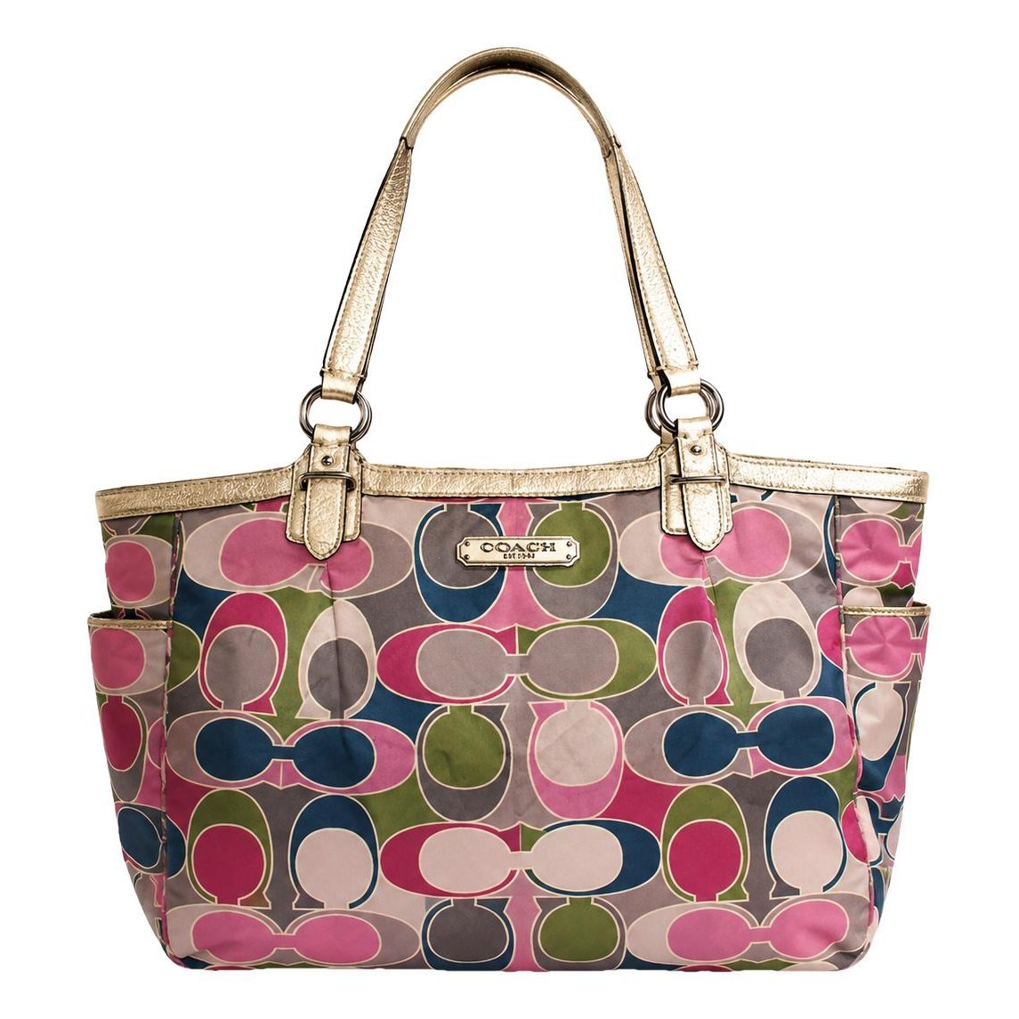 Signature Sufflette leather handbag