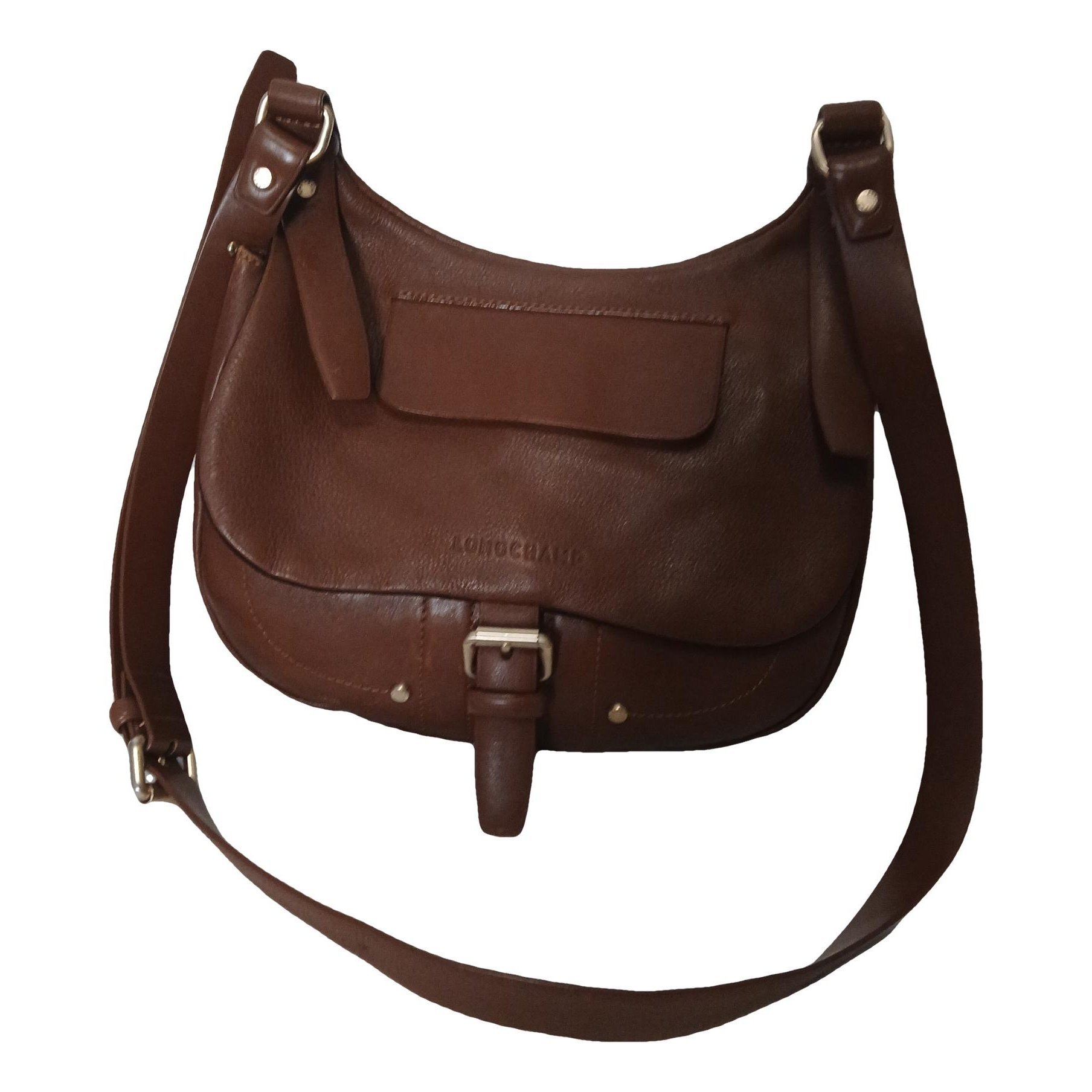 Balzane leather crossbody bag