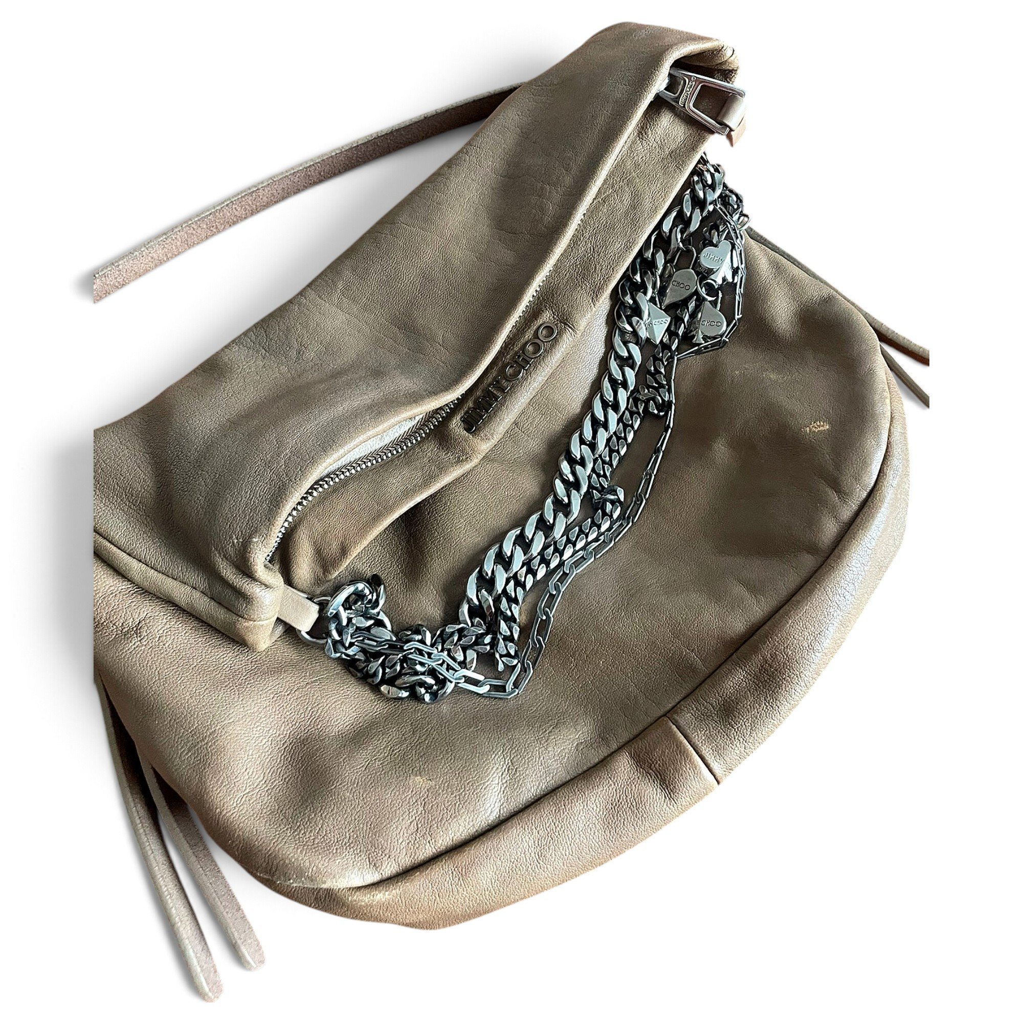 Leather crossbody bag