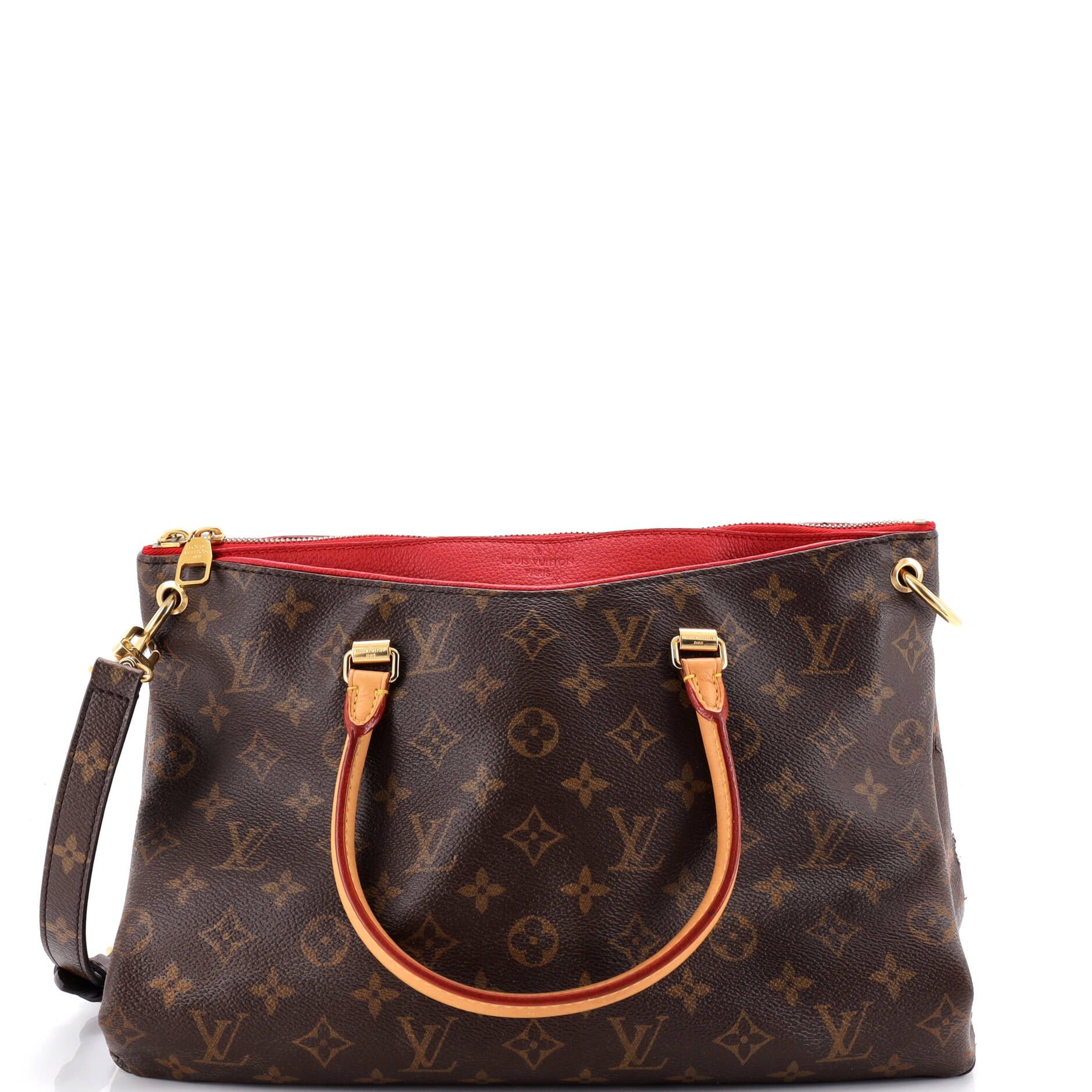 Pallas Tote Monogram Canvas with Leather