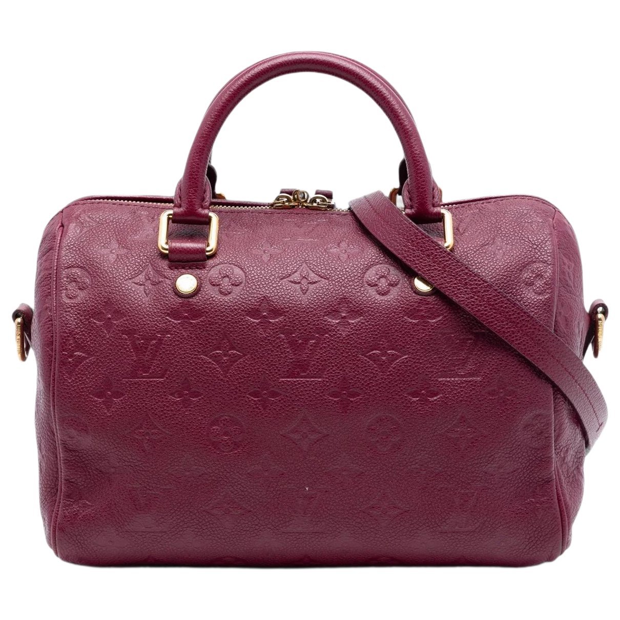 Speedy leather bag