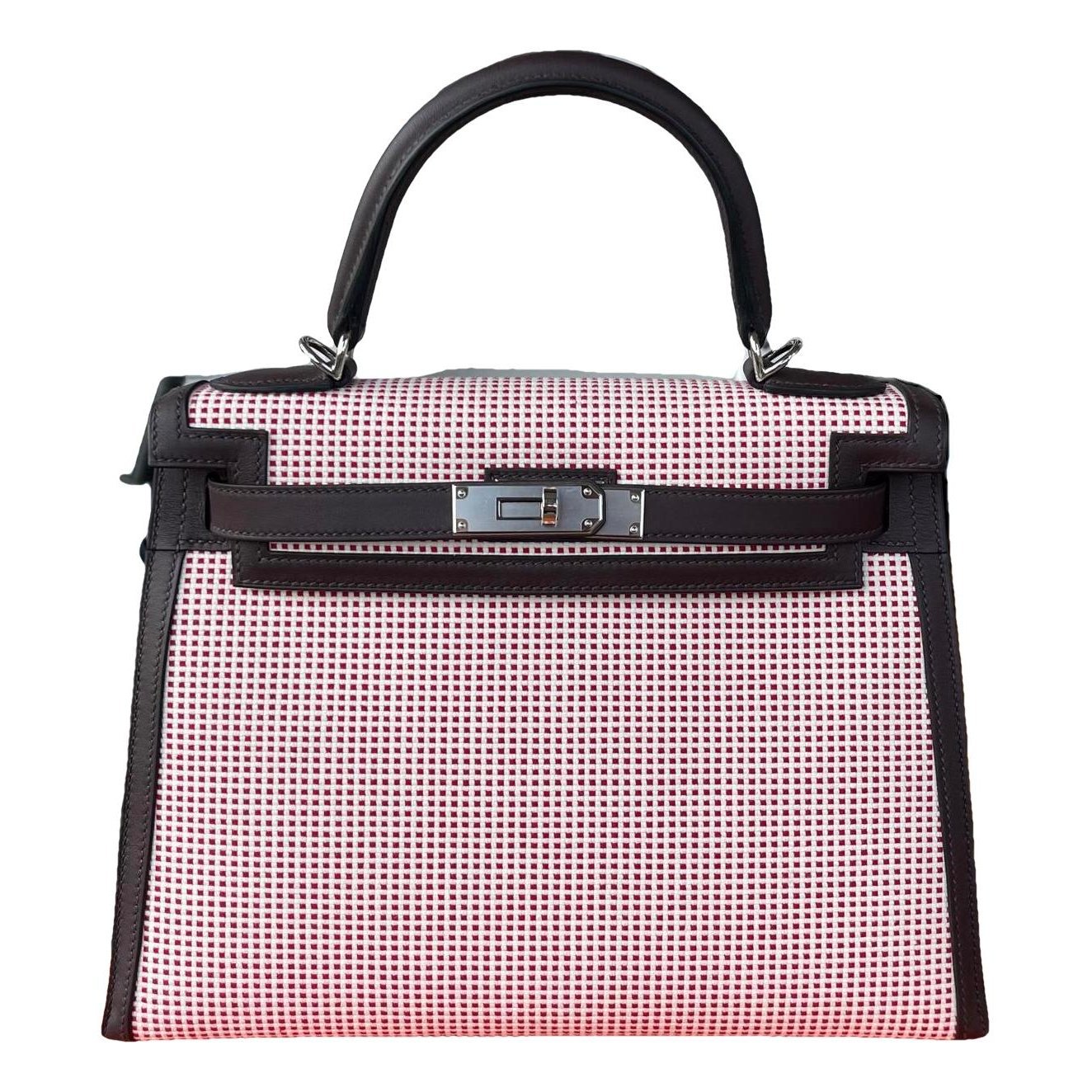 Hermes Kelly 28 leather handbag