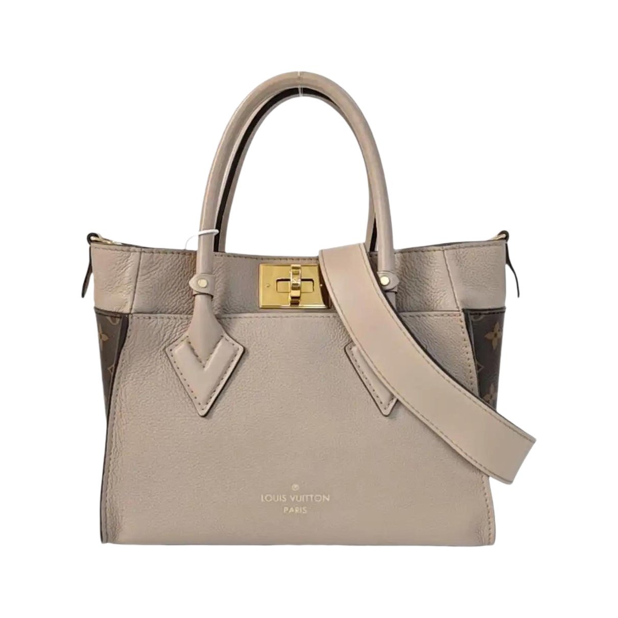 On My Side leather handbag