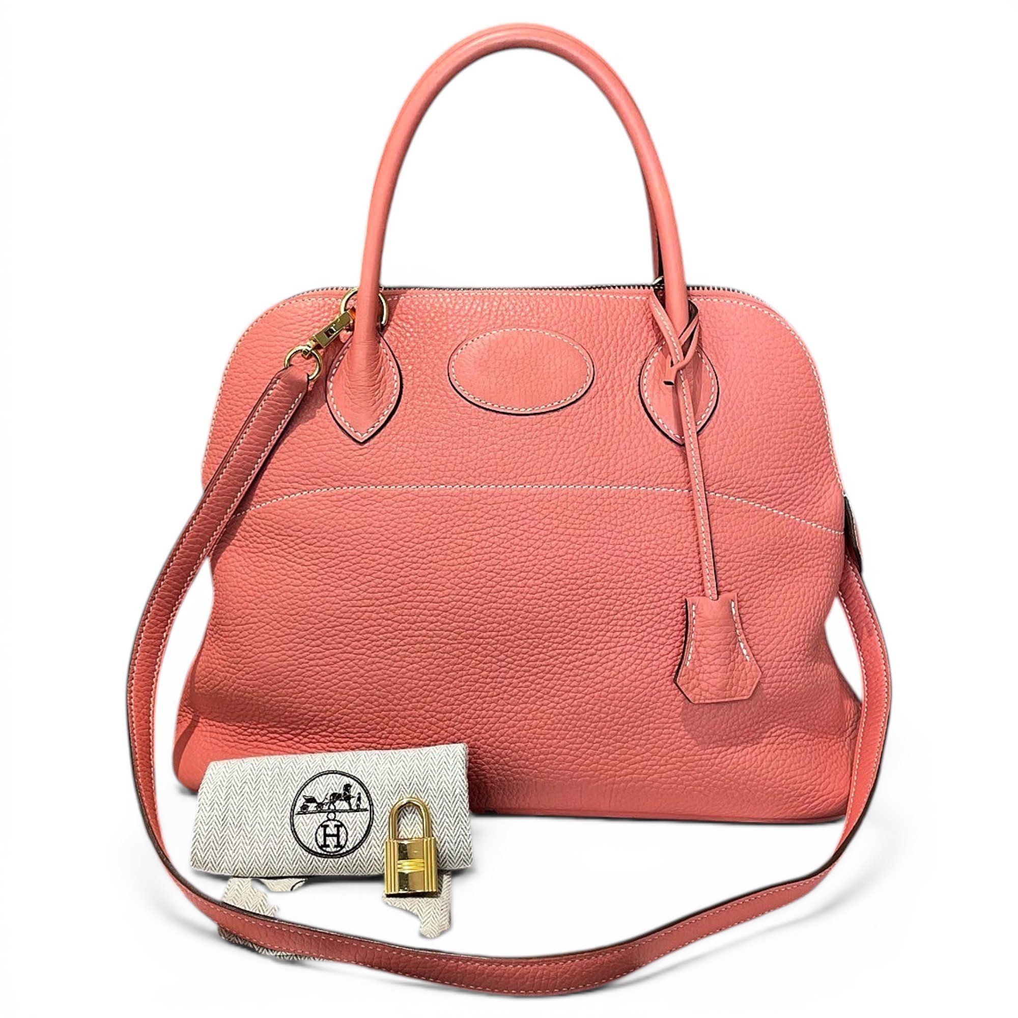 Bolide leather handbag