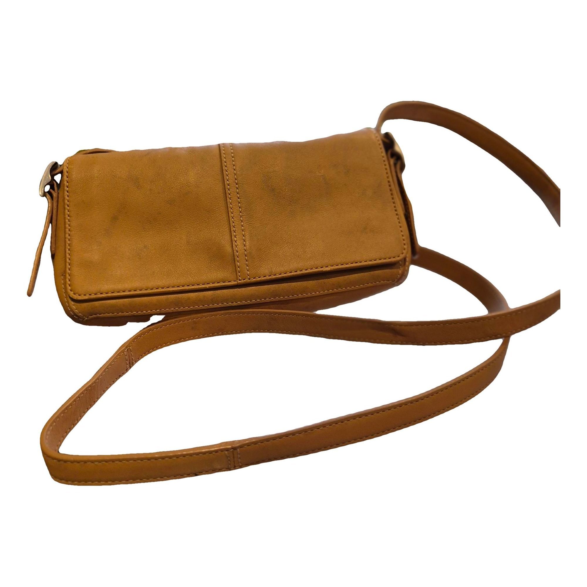 Smooth Crossbody leather crossbody bag