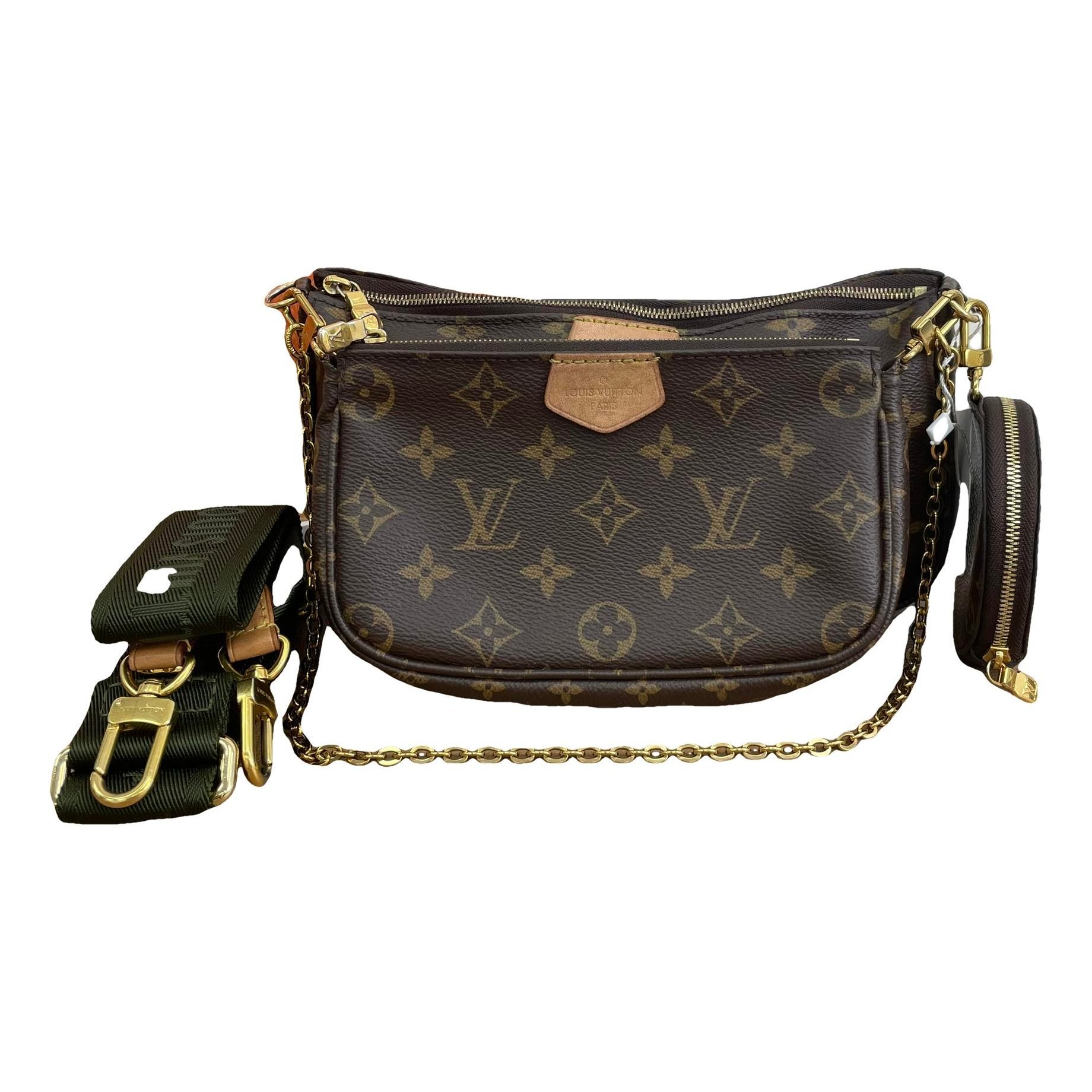 Multi Pochette Accessoires leather handbag