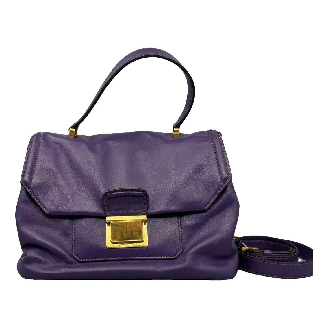 Leather crossbody bag