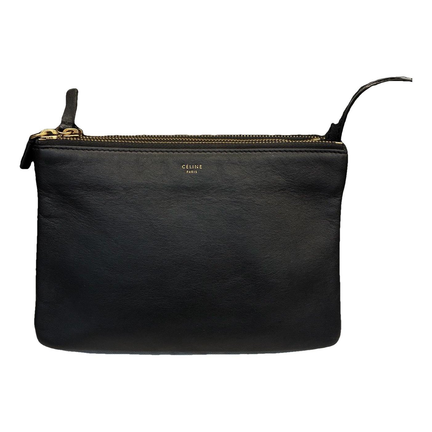 Trio leather crossbody bag