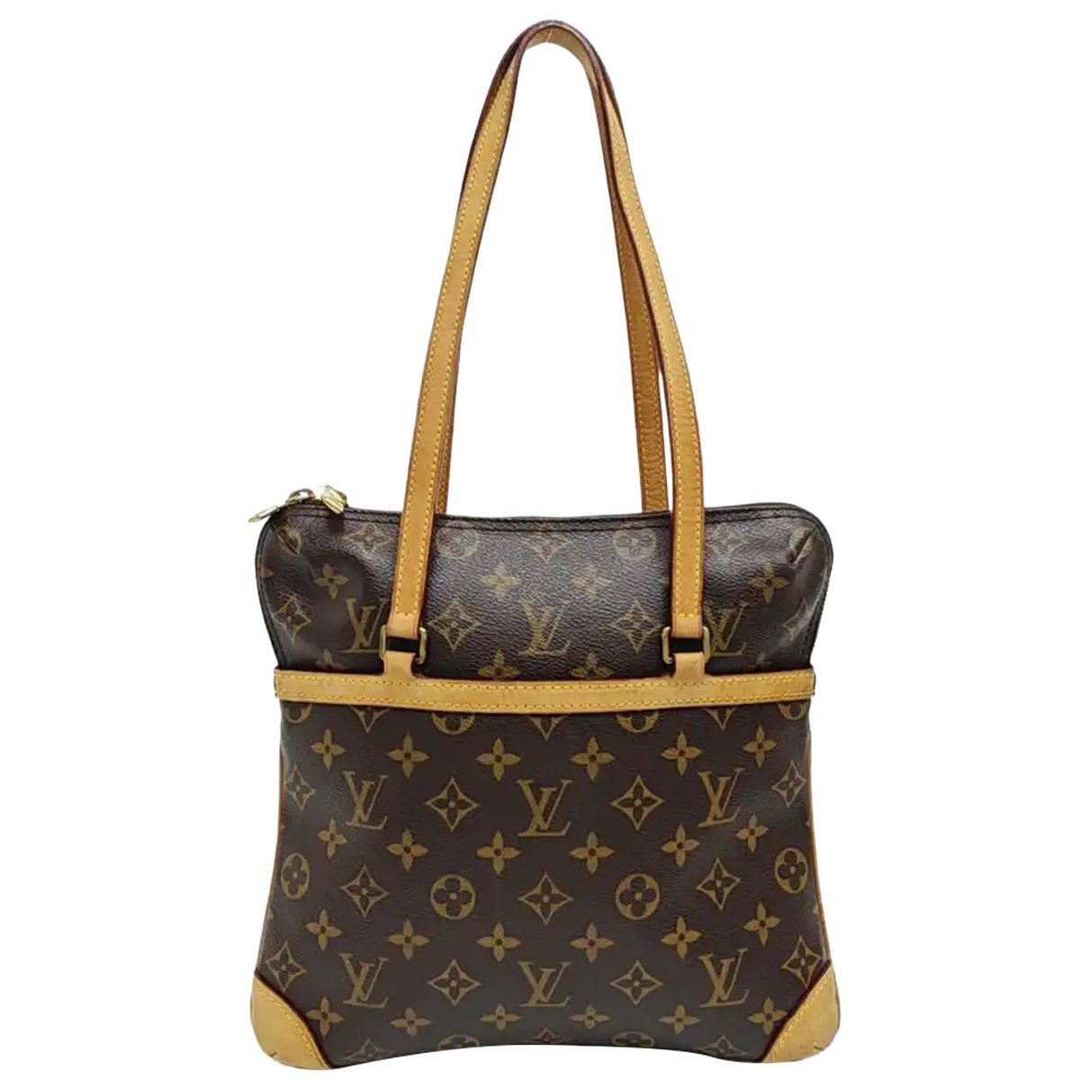 Coussin leather handbag
