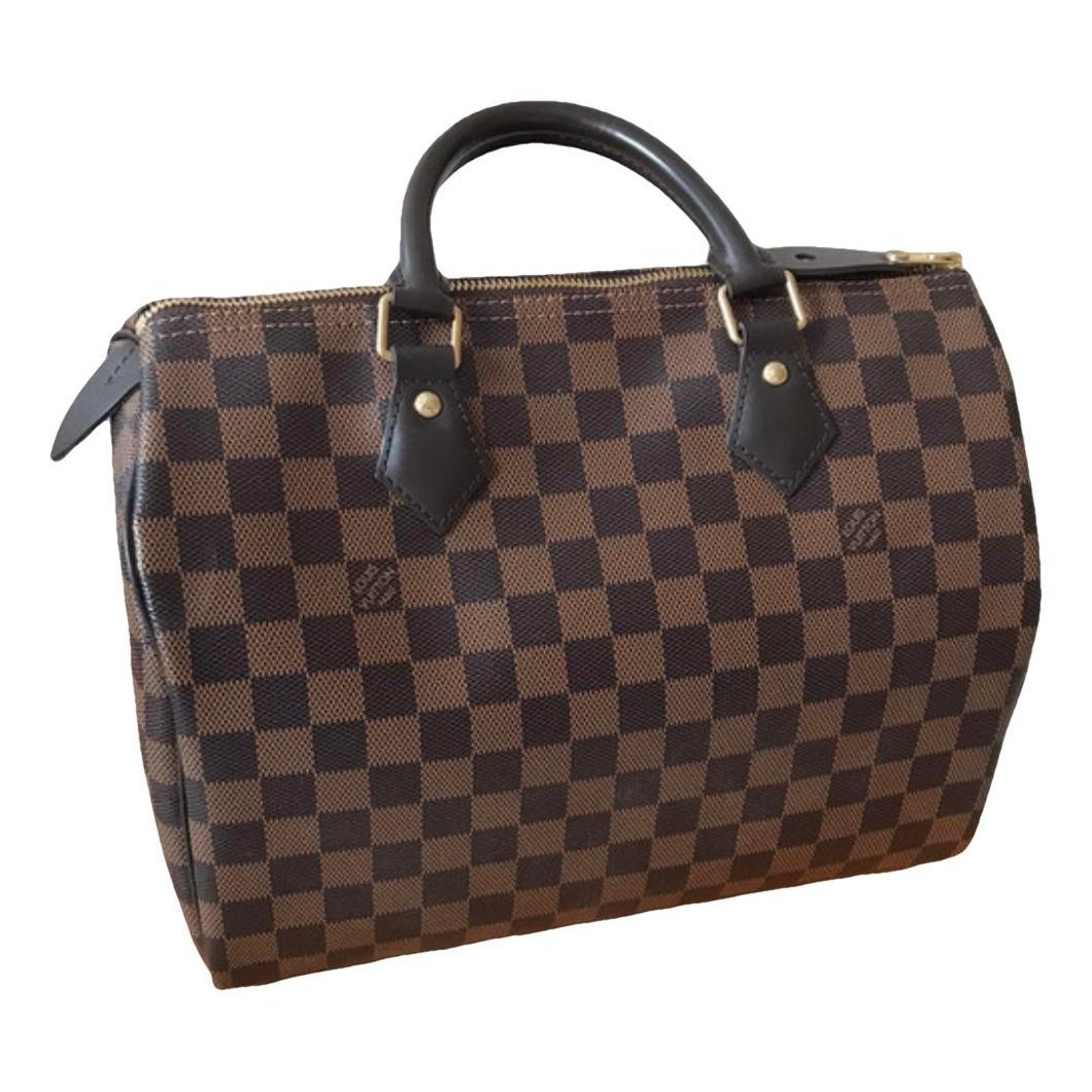 Speedy leather handbag