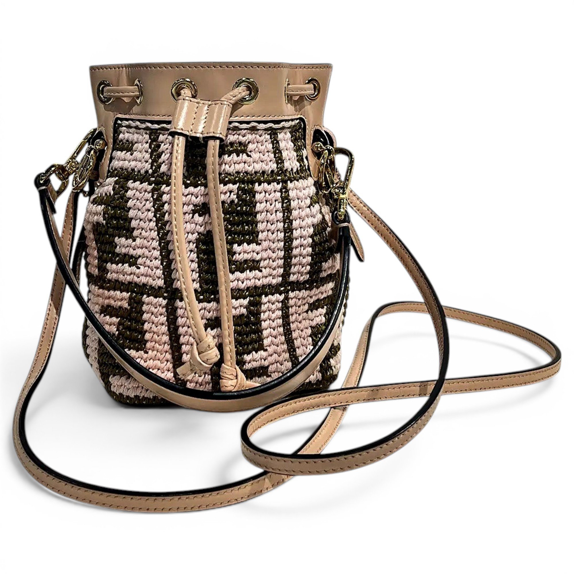 Mon Trésor cloth crossbody bag