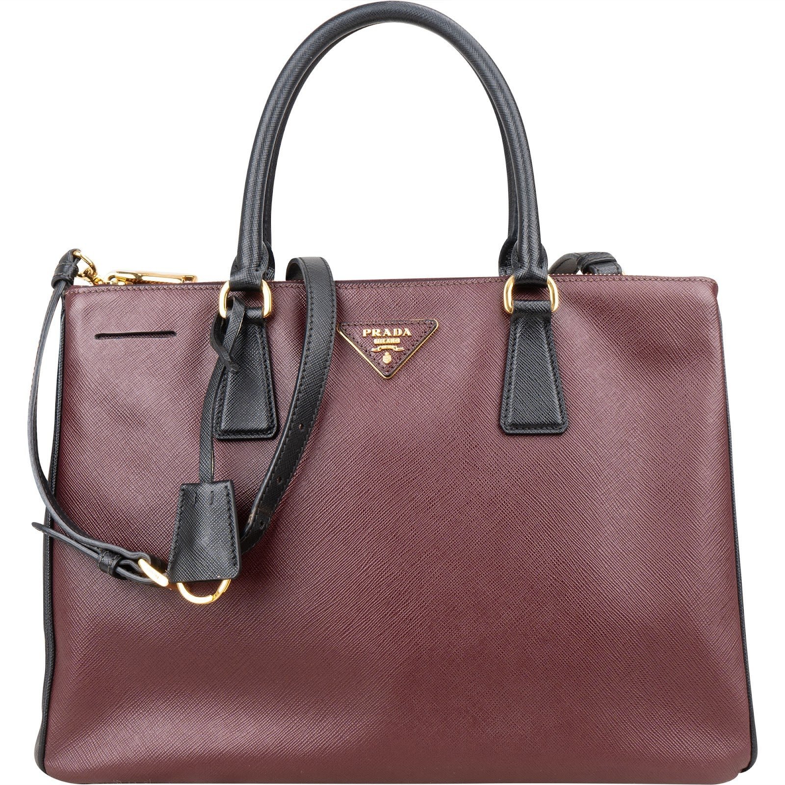 Galleria leather handbag