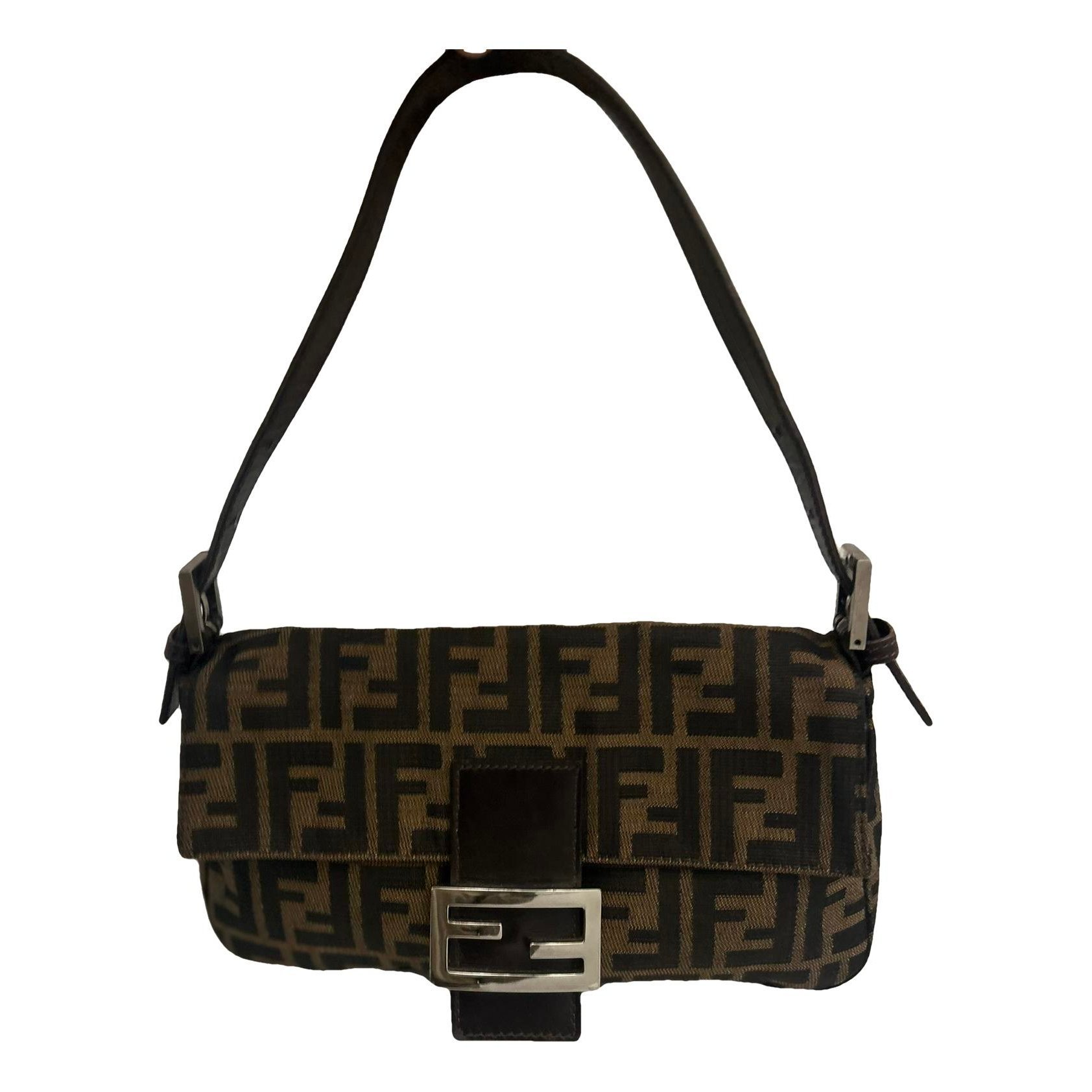 Fendi Baguette cloth handbag