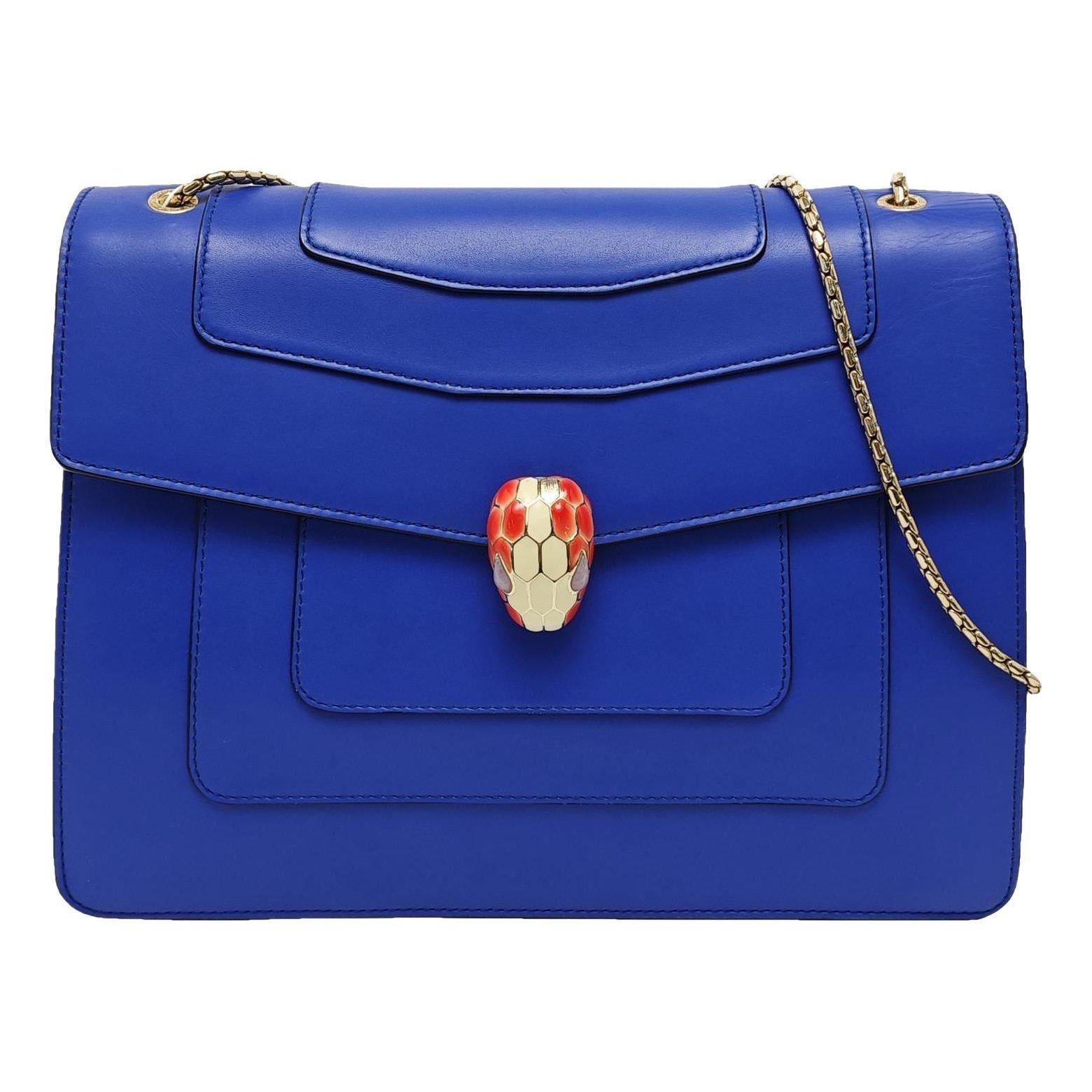 Serpenti leather crossbody bag
