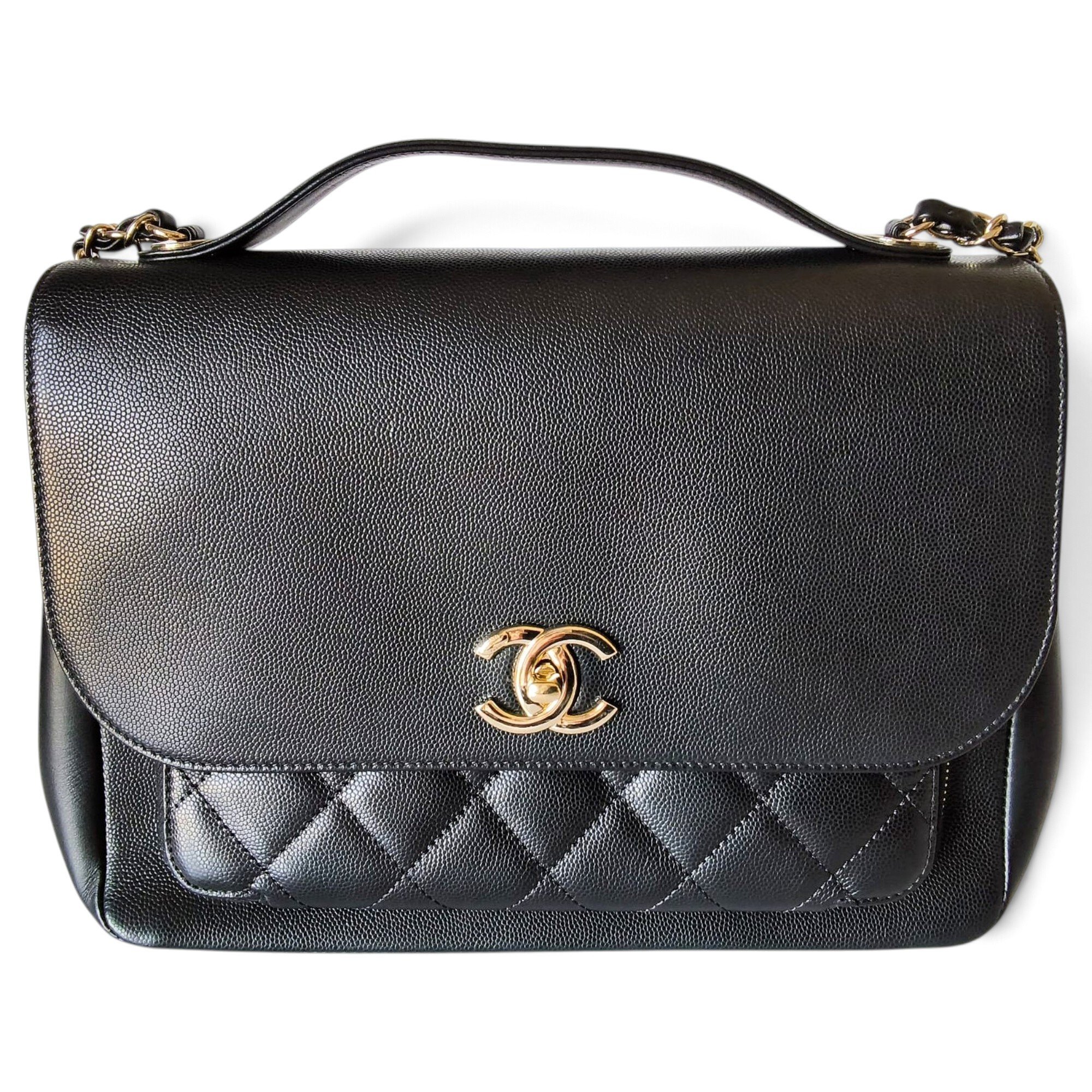 Business Affinity leather handbag