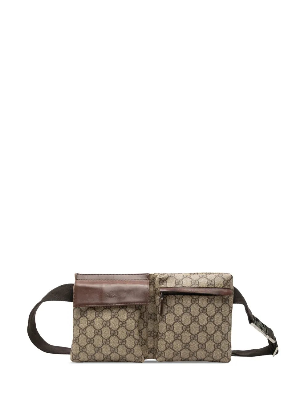 2000-2015 GG Supreme Double Pocket belt bag