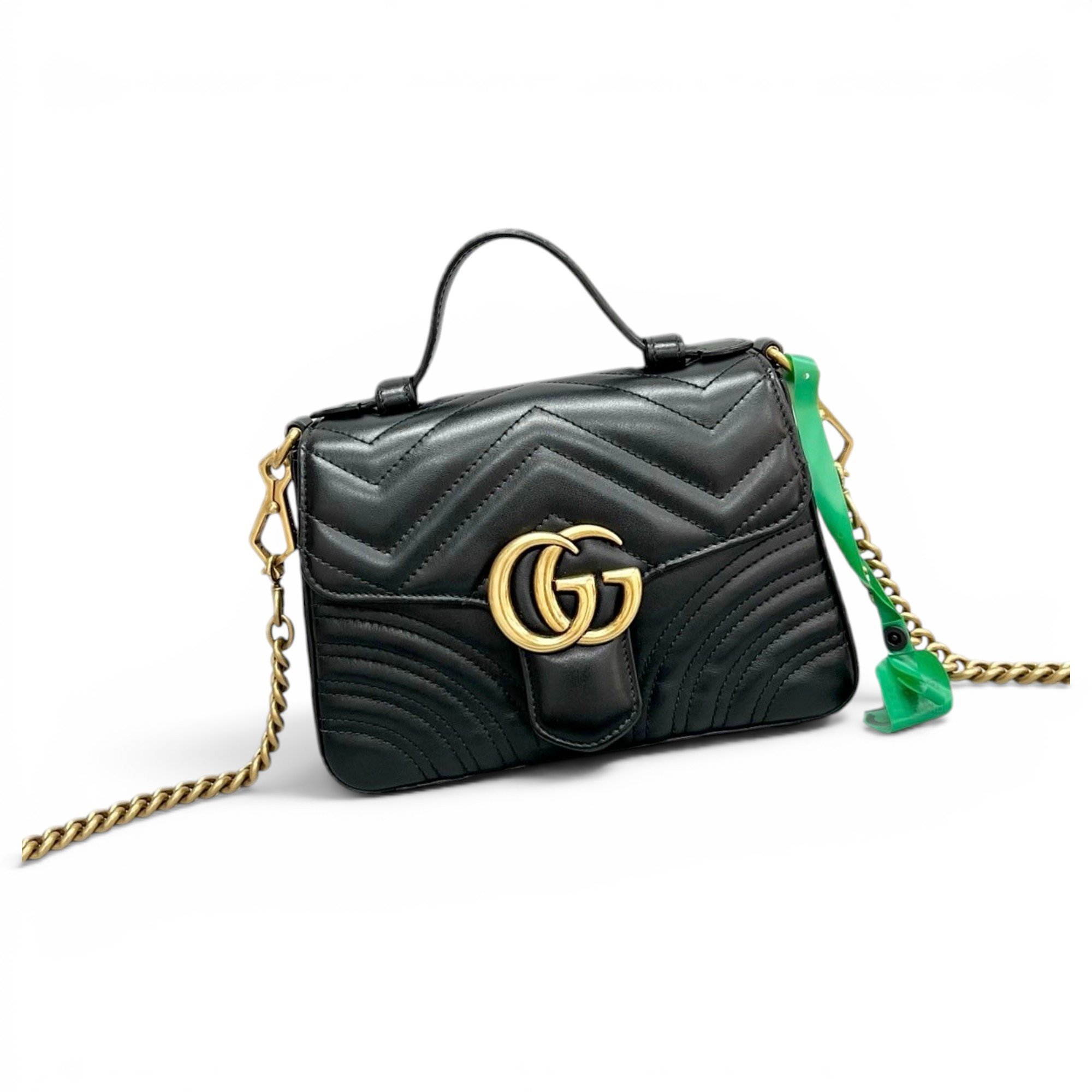 GG Marmont Flap leather handbag