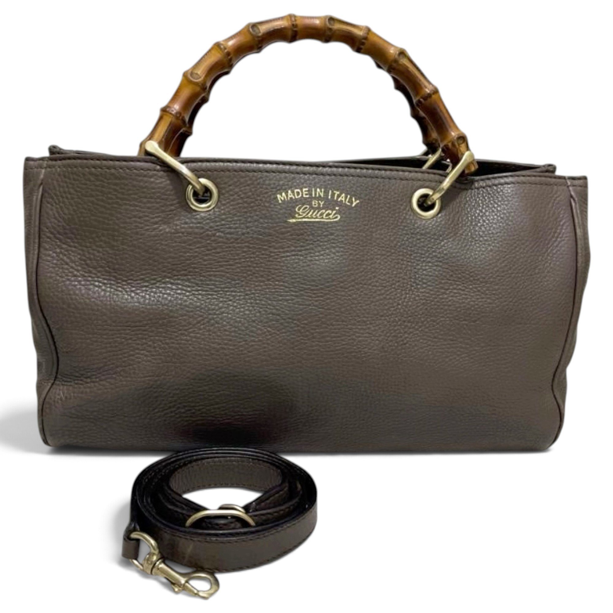 Leather handbag