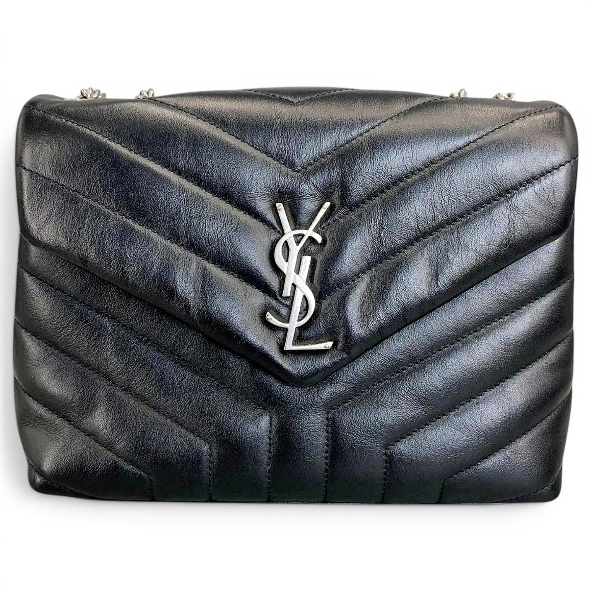 Loulou leather handbag