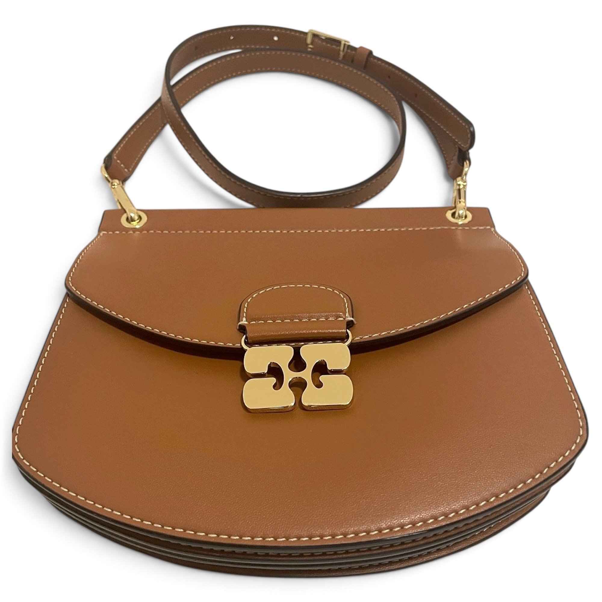 Apo-G leather crossbody bag