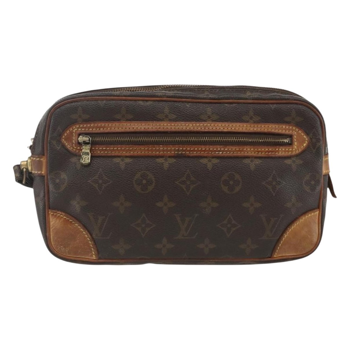 Marly Dragonne leather clutch bag